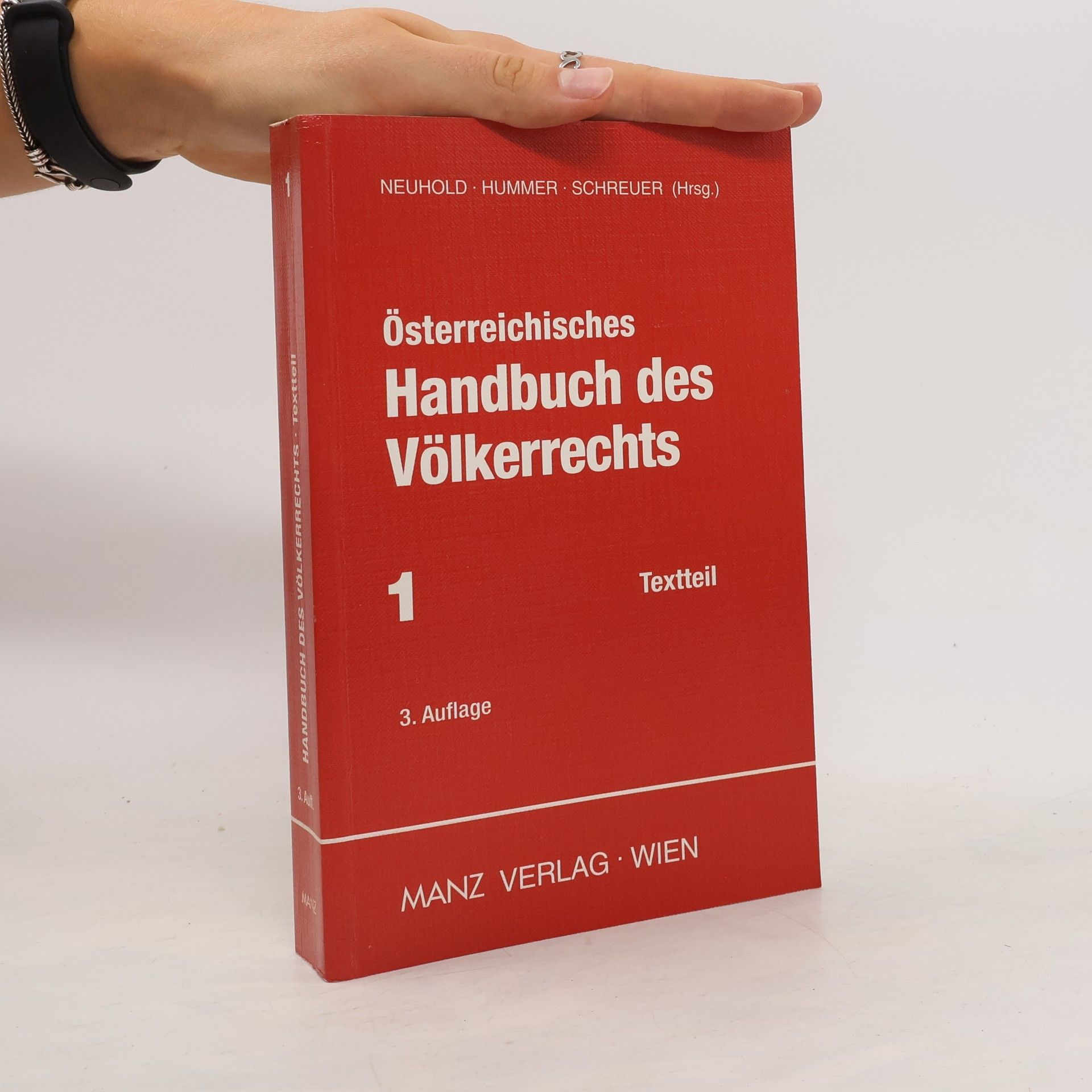 Autores varios Österreichisches Handbuch des Völkerrechts 1