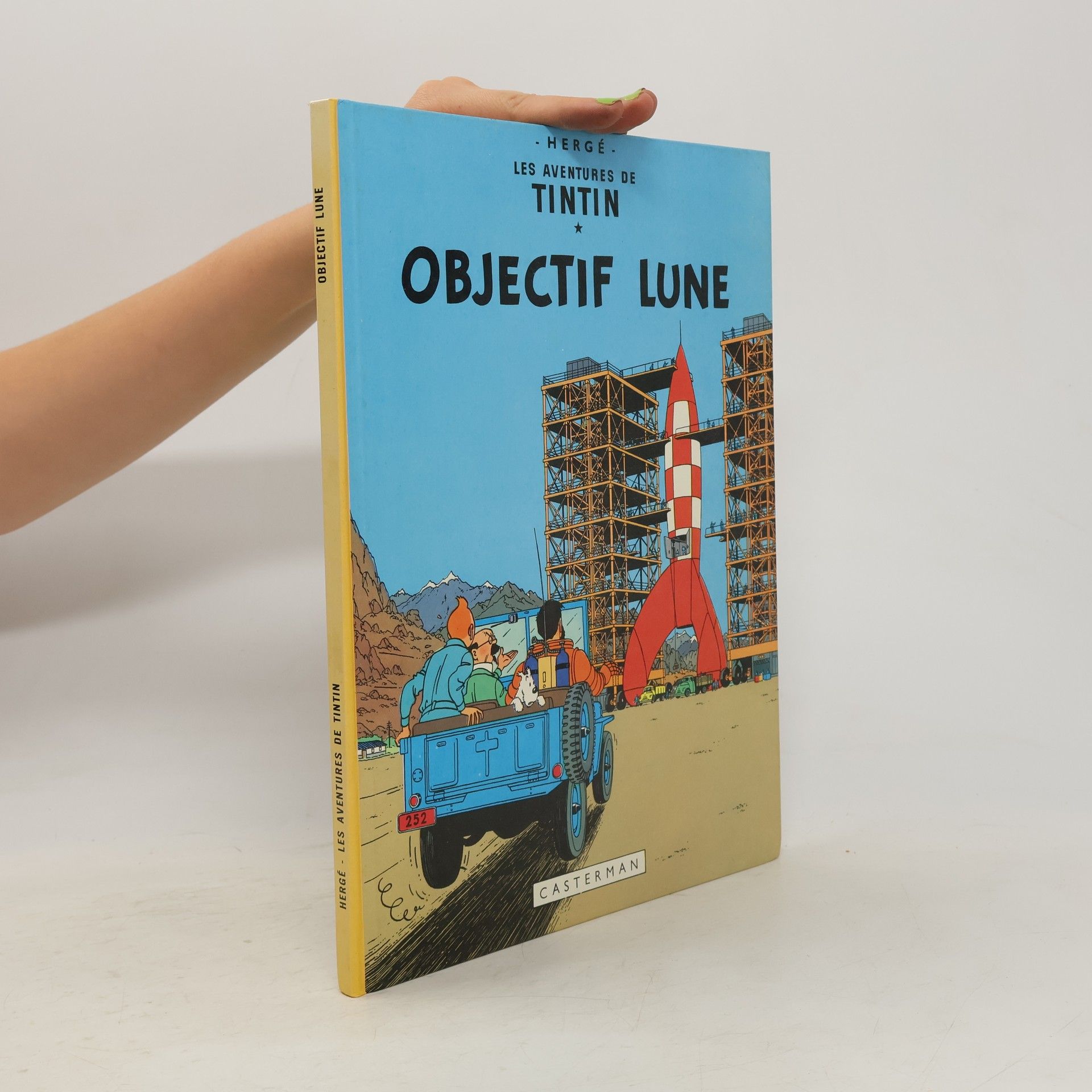 Hergé Tintin Objectif Lune