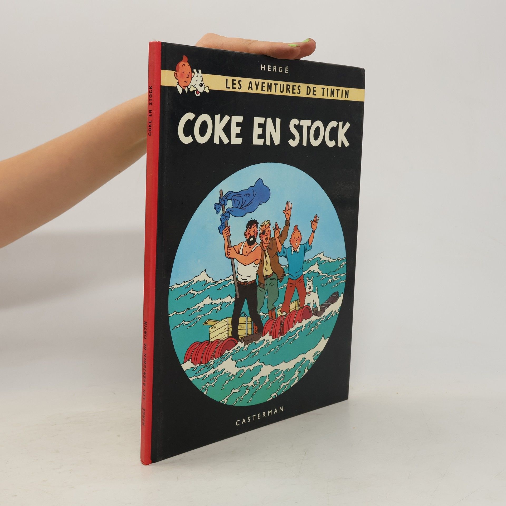 Hergé Tintin Coke en Stock