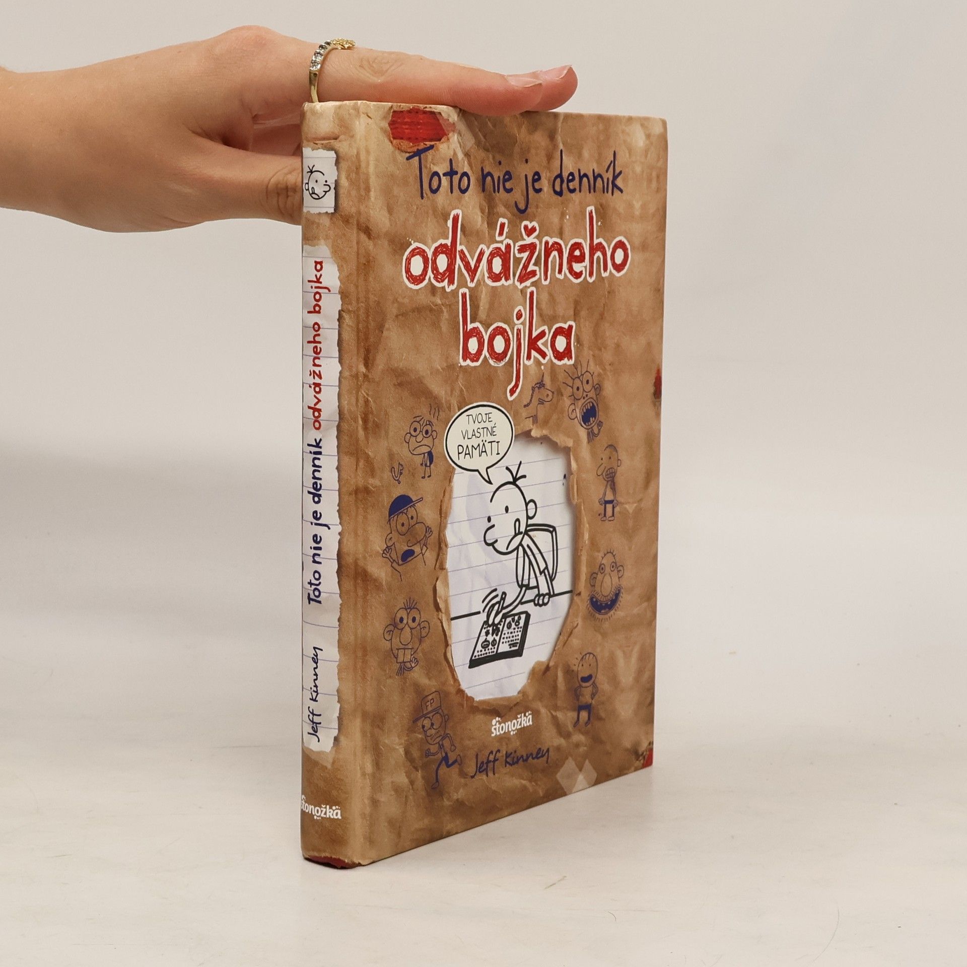 Jeff Kinney Toto nie je denník odvážneho bojka