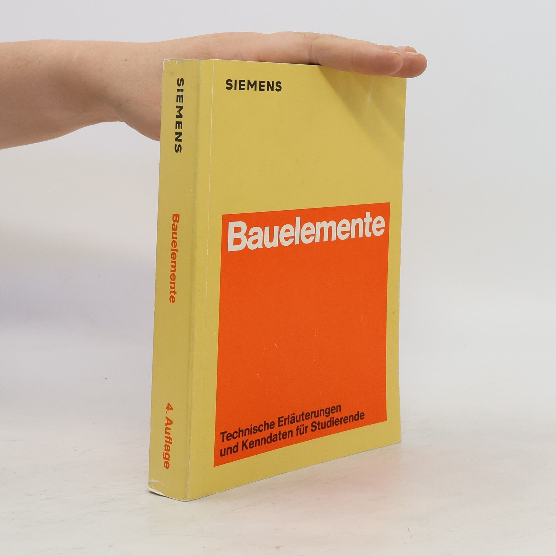 Autorenkollektiv Bauelemente: Technische Erläuterungen und Kenndaten für Studierende.