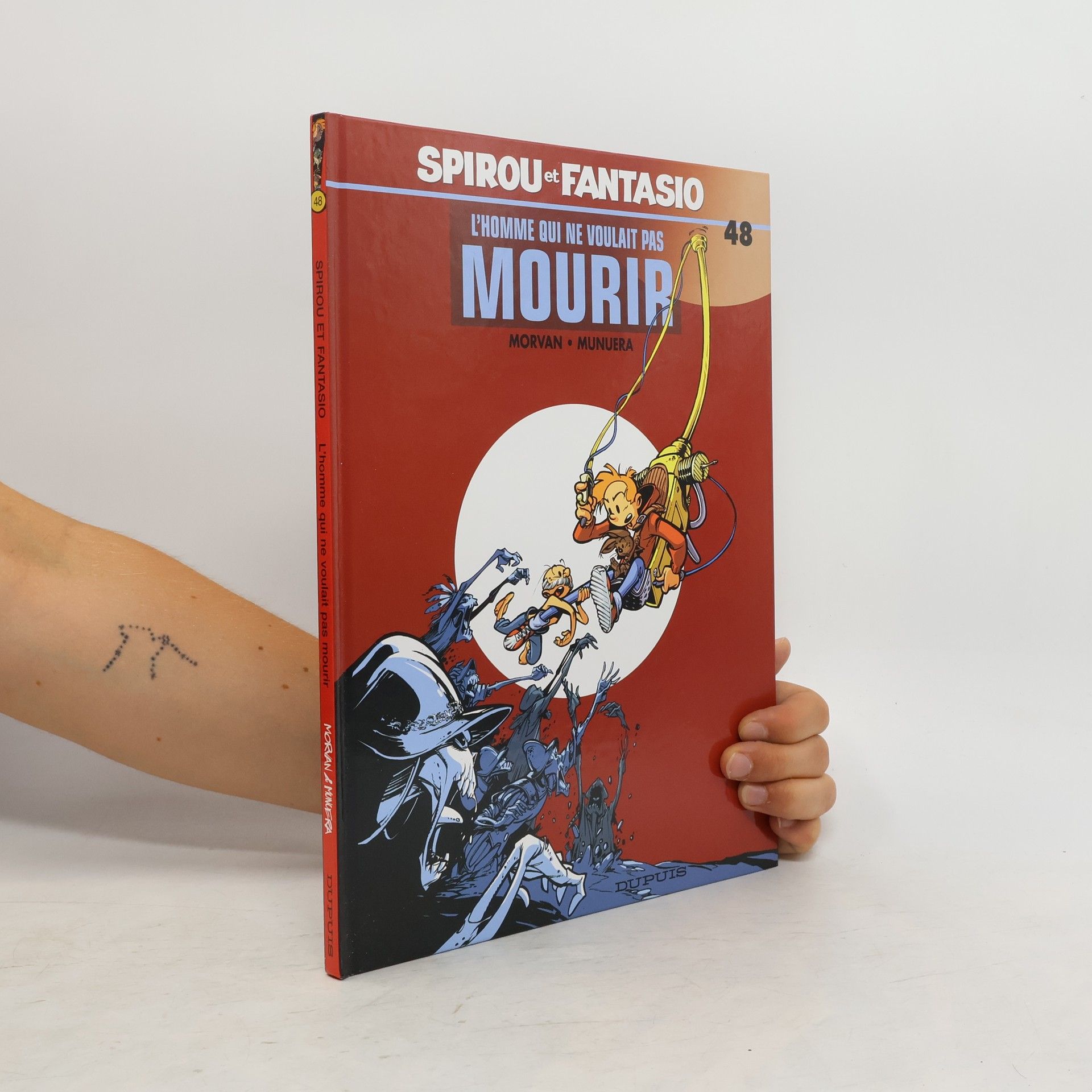 Jean-David Morvan L'homme qui ne voulait pas mourir