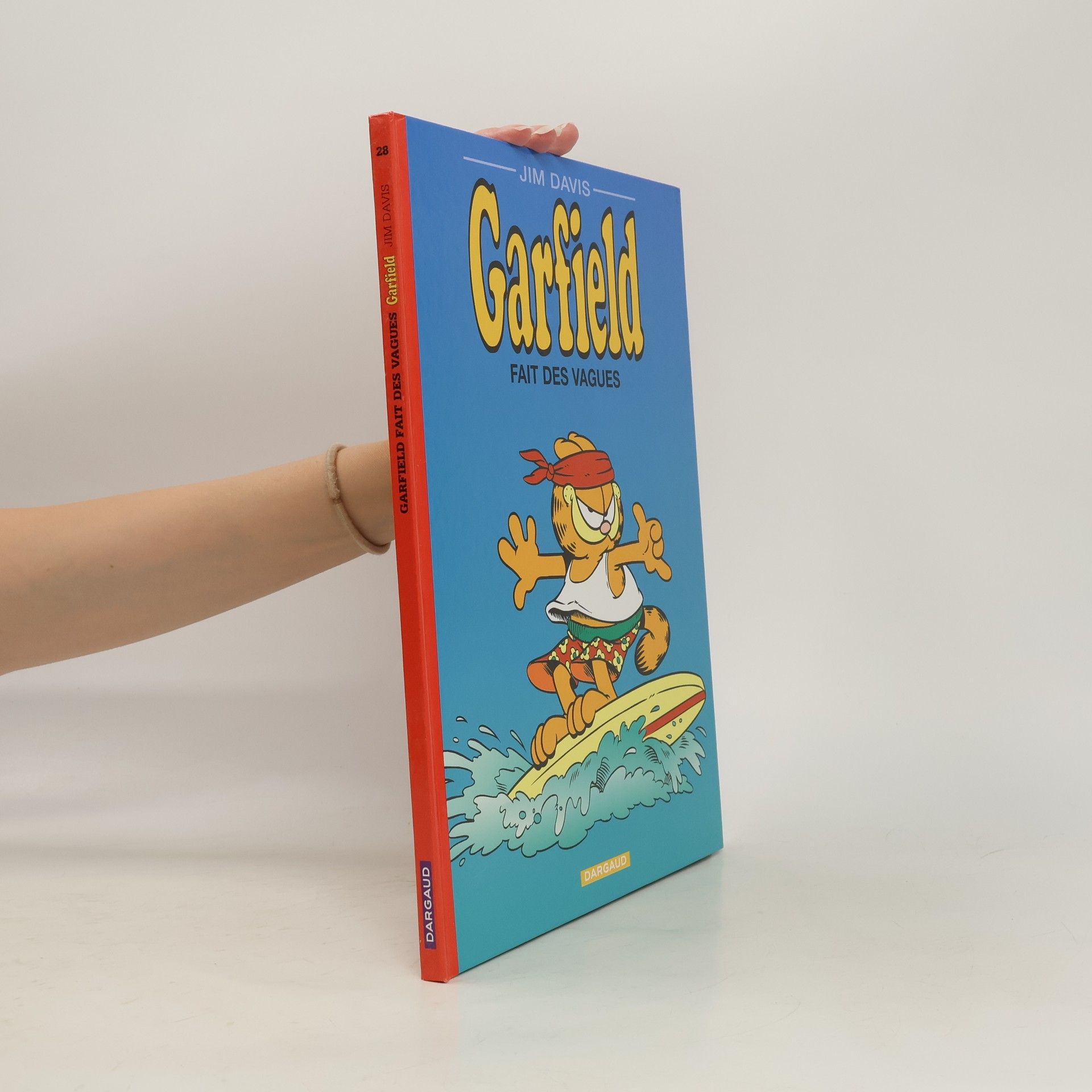 Jim Davis Garfield fait des vagues
