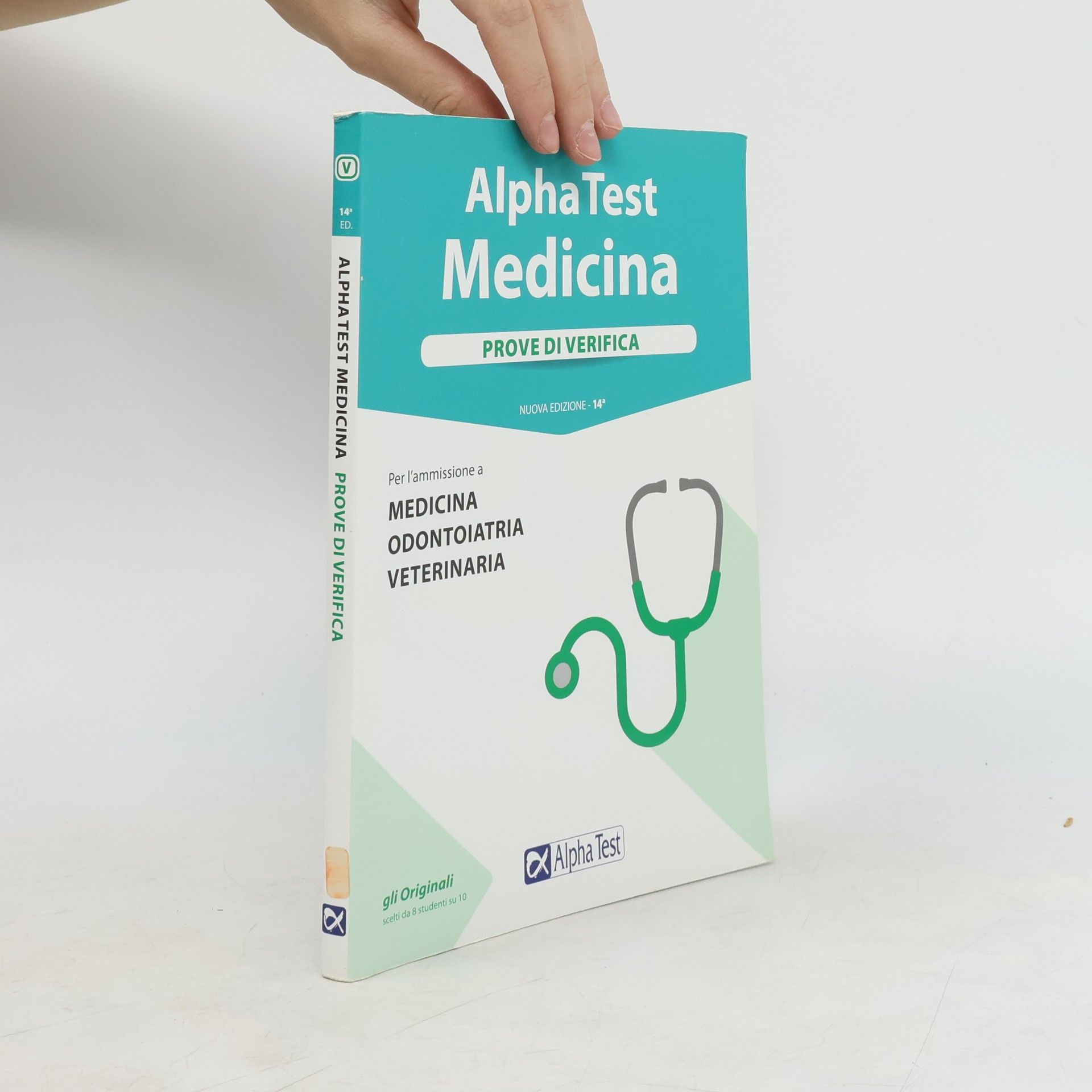 Stefano Bertocchi Alpha Test. Medicina, odontoiatria, veterinaria. Prove di verifica