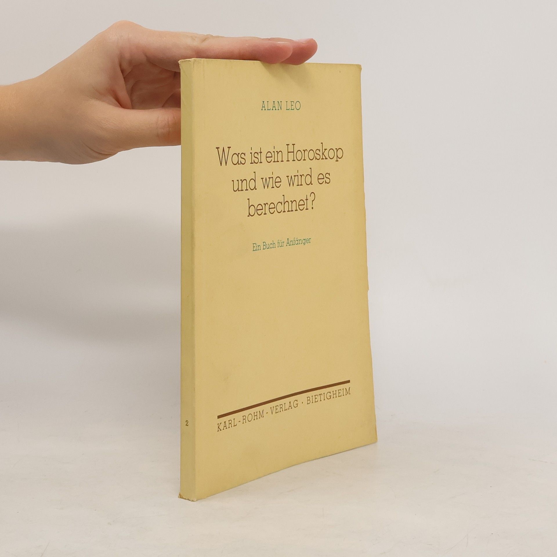 kolektiv Alan Leo's astrologische Lehrbücher