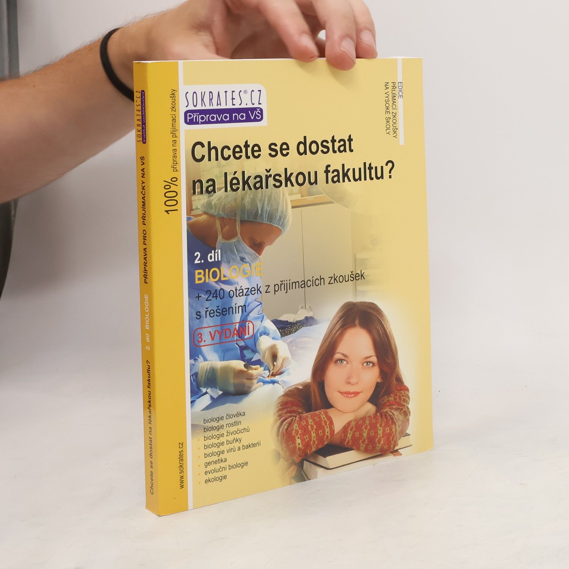 Jan Nejedlík Chcete se dostat na lékařskou fakultu? 2. díl, Biologie