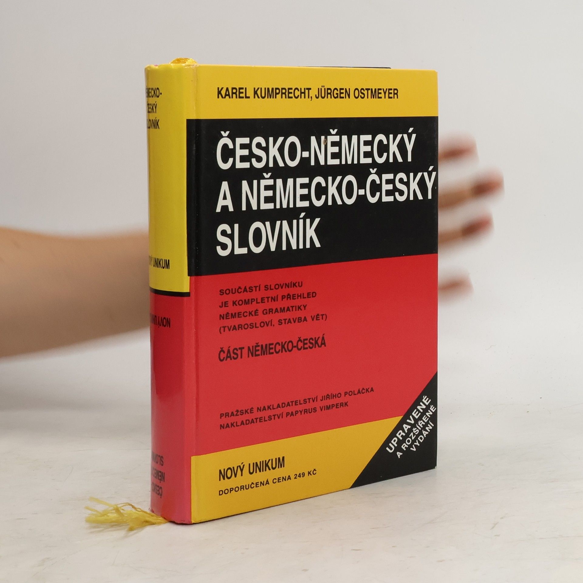 Karel Kumprecht Česko-německý a německo-český slovník