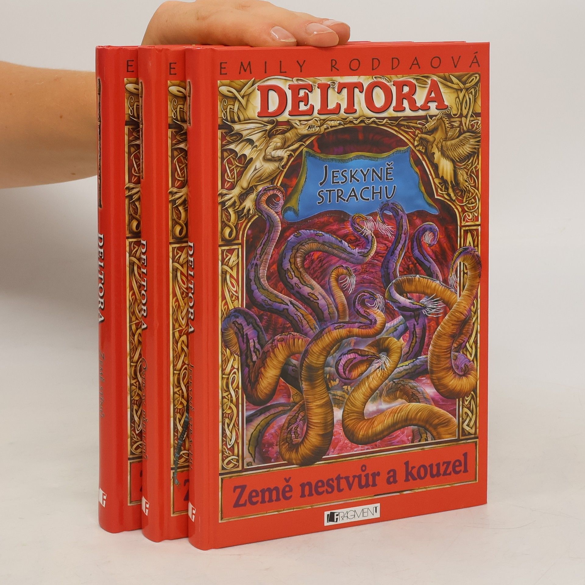 Emily Rodda Deltora: Jeskyně strachu, Ostrov přeludů, Země stínů