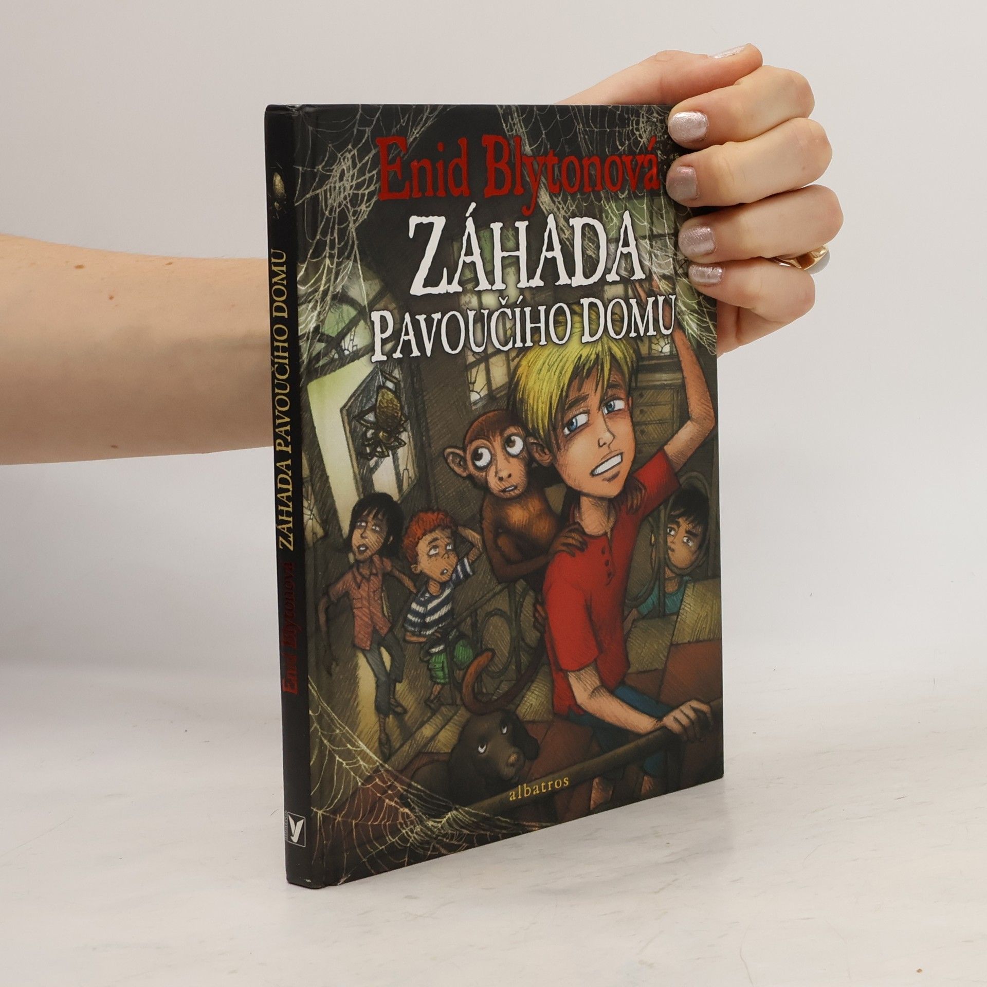 Enid Blyton Záhada Pavoučího domu