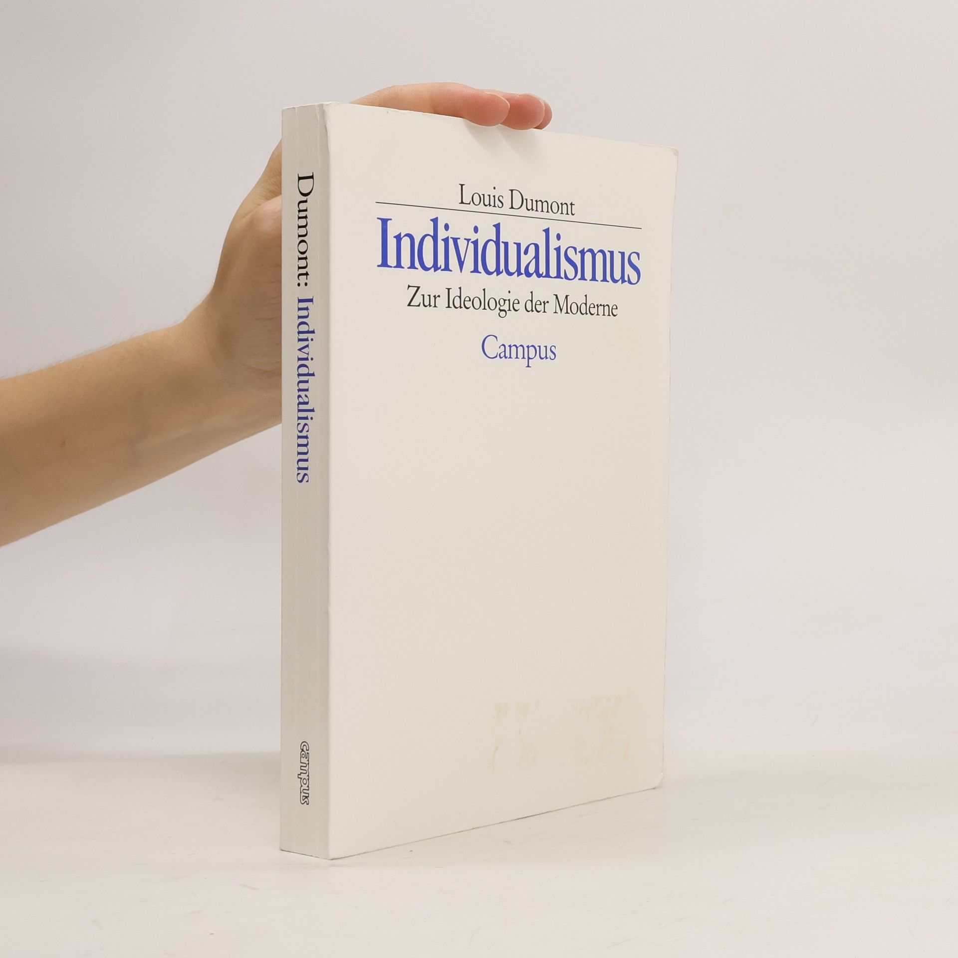 Louis Dumont Individualismus