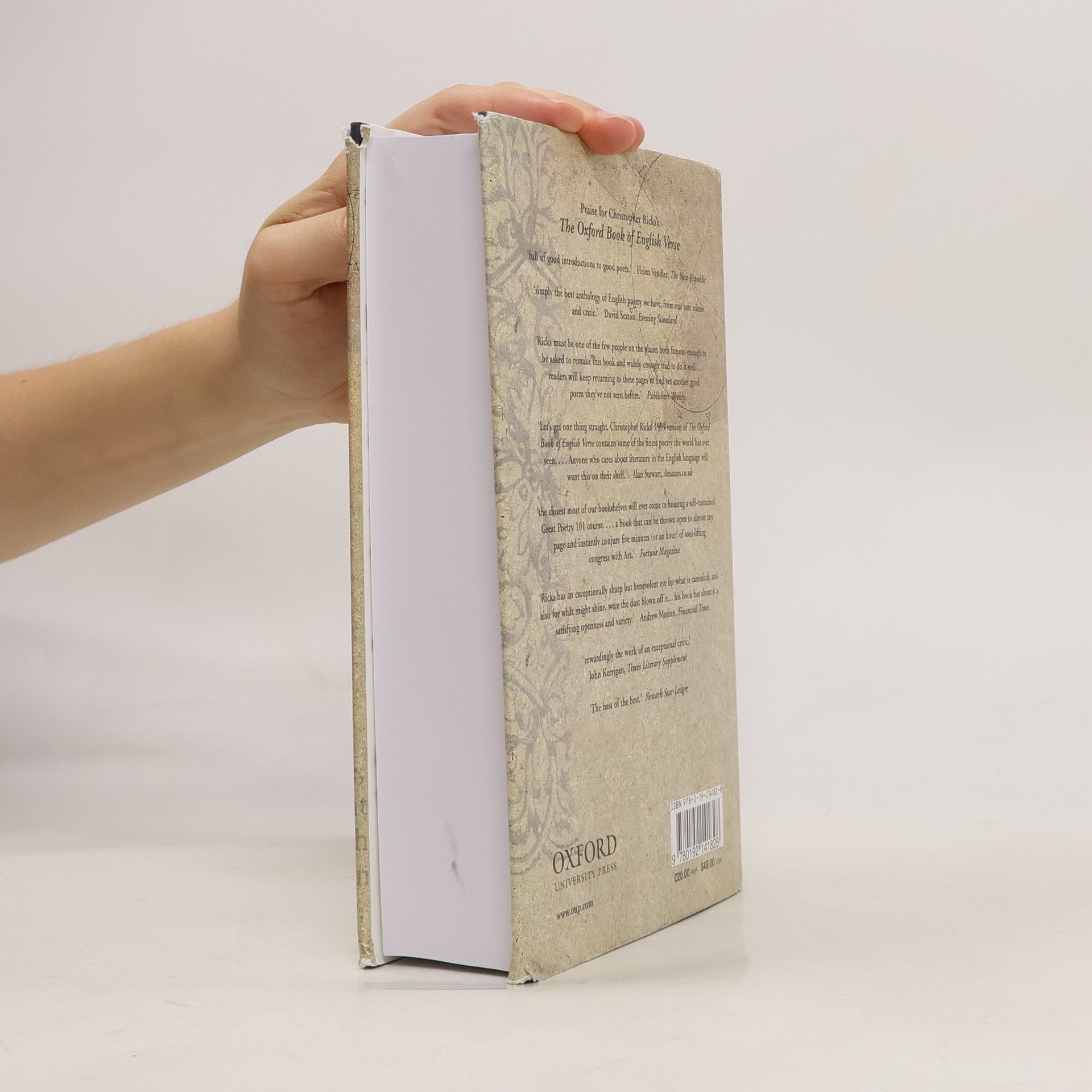 Collectif d'auteurs The Oxford Book of English Verse
