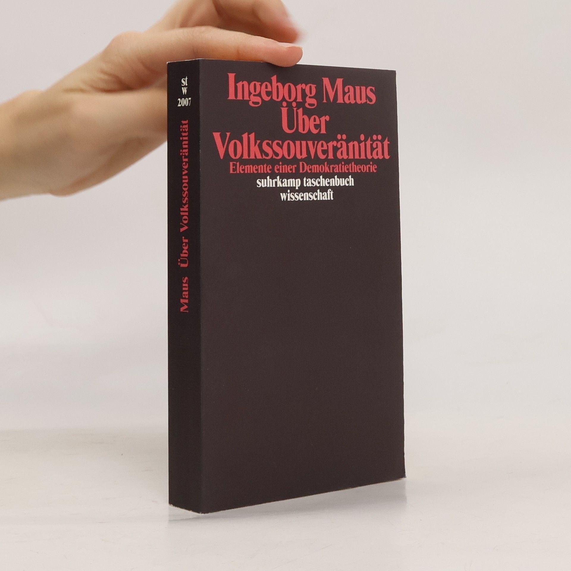 Ingeborg Maus Über Volkssouveränität