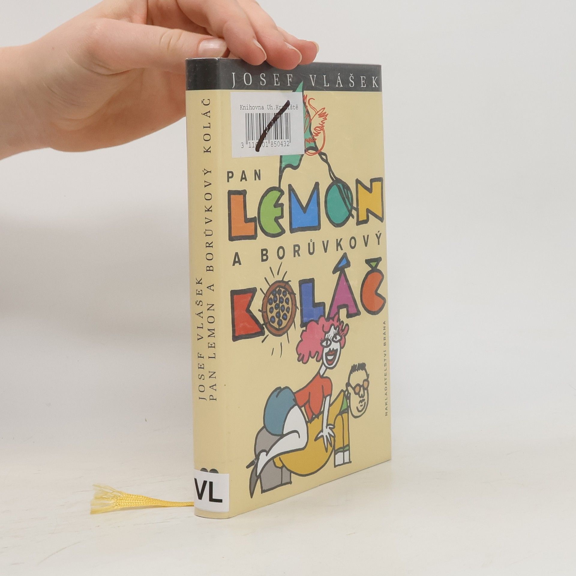 Josef Vlášek Pan Lemon a borůvkový koláč