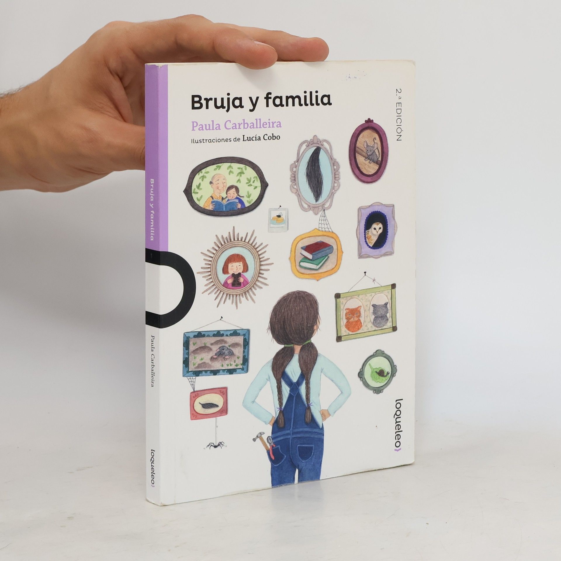 Paula Caballeira Bruja y familia