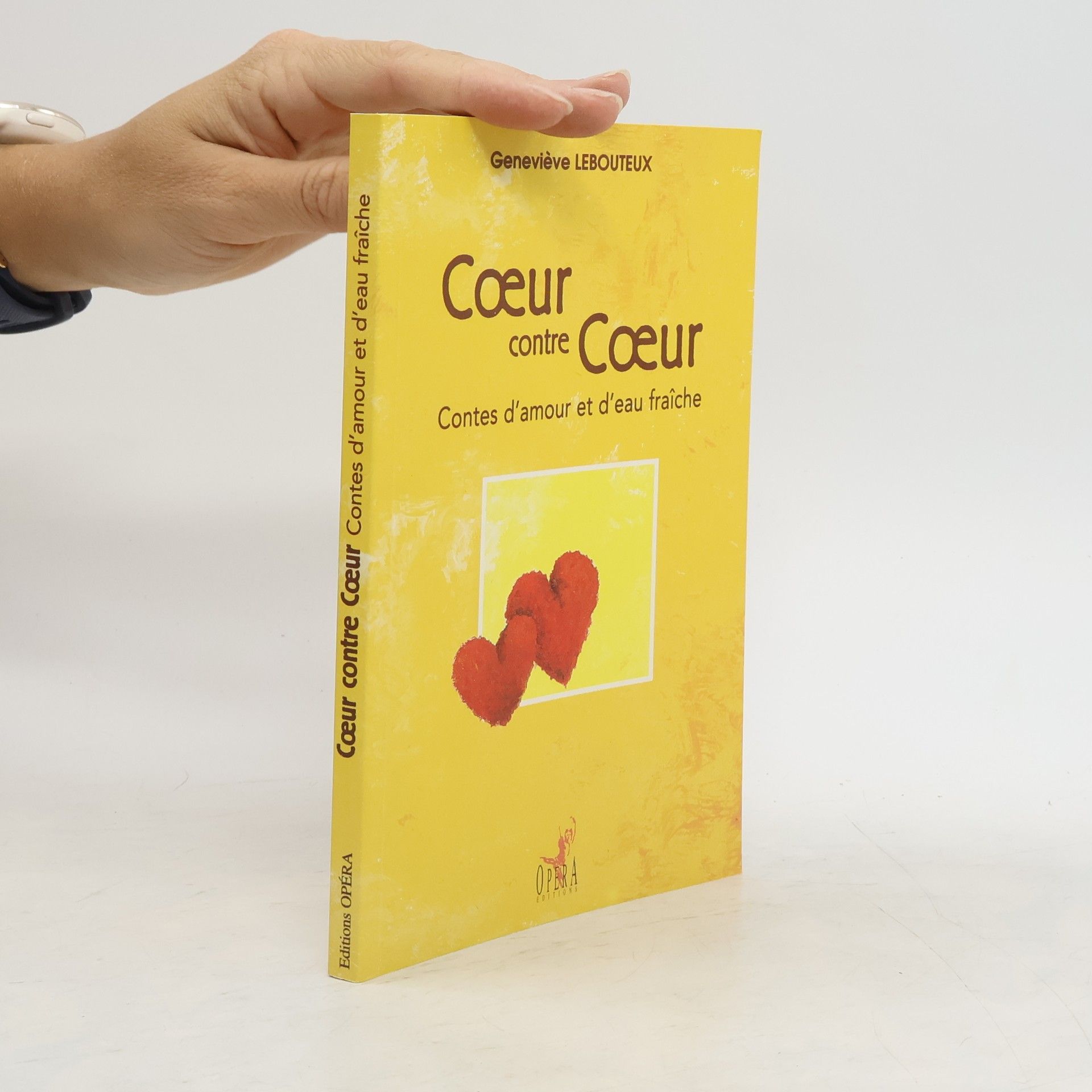Geneviève Lebouteux Coeur contre coeur. Contes d'amour et d'eau fraîche