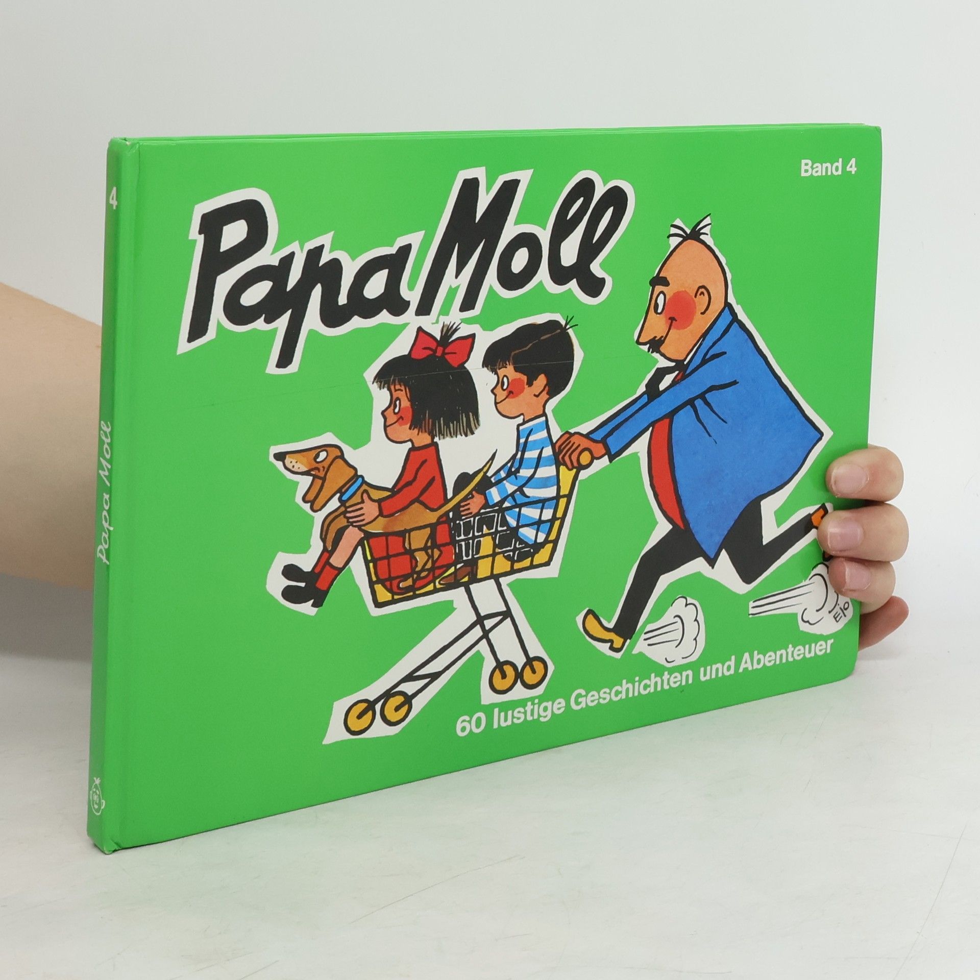 Rachela + Roy Oppenheim Papa Moll Band 4, grün. Band 4