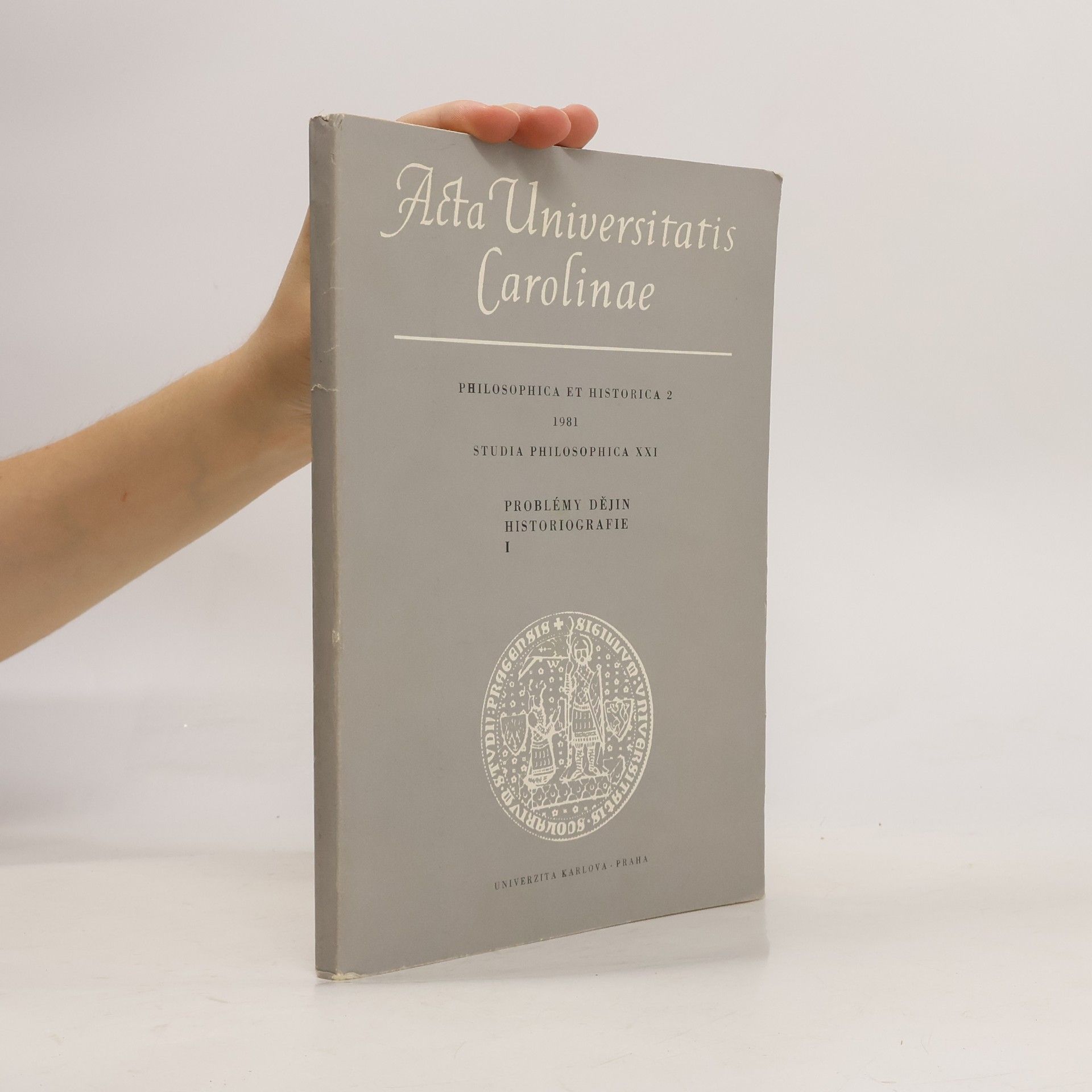 Collectif d'auteurs Problémy dějin historiografie I