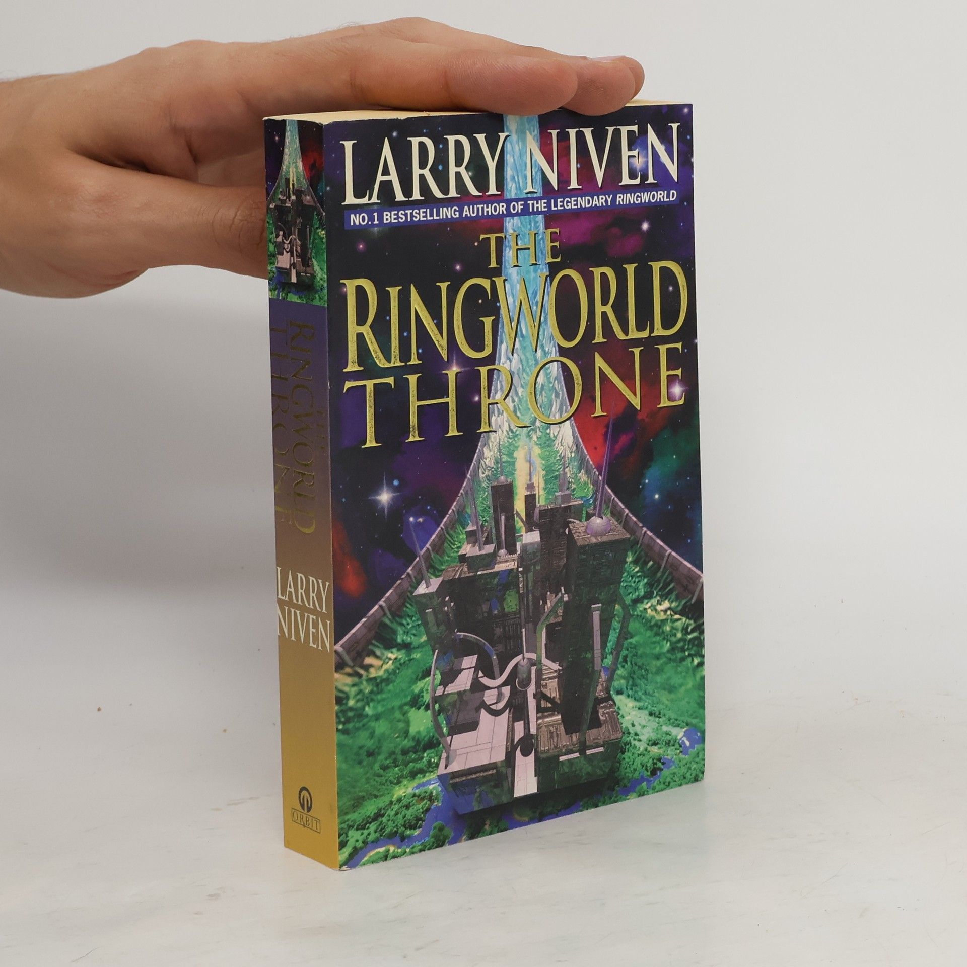 Larry Niven The Ringworld Throne. Ringwelt Thron, engl. Ausgabe