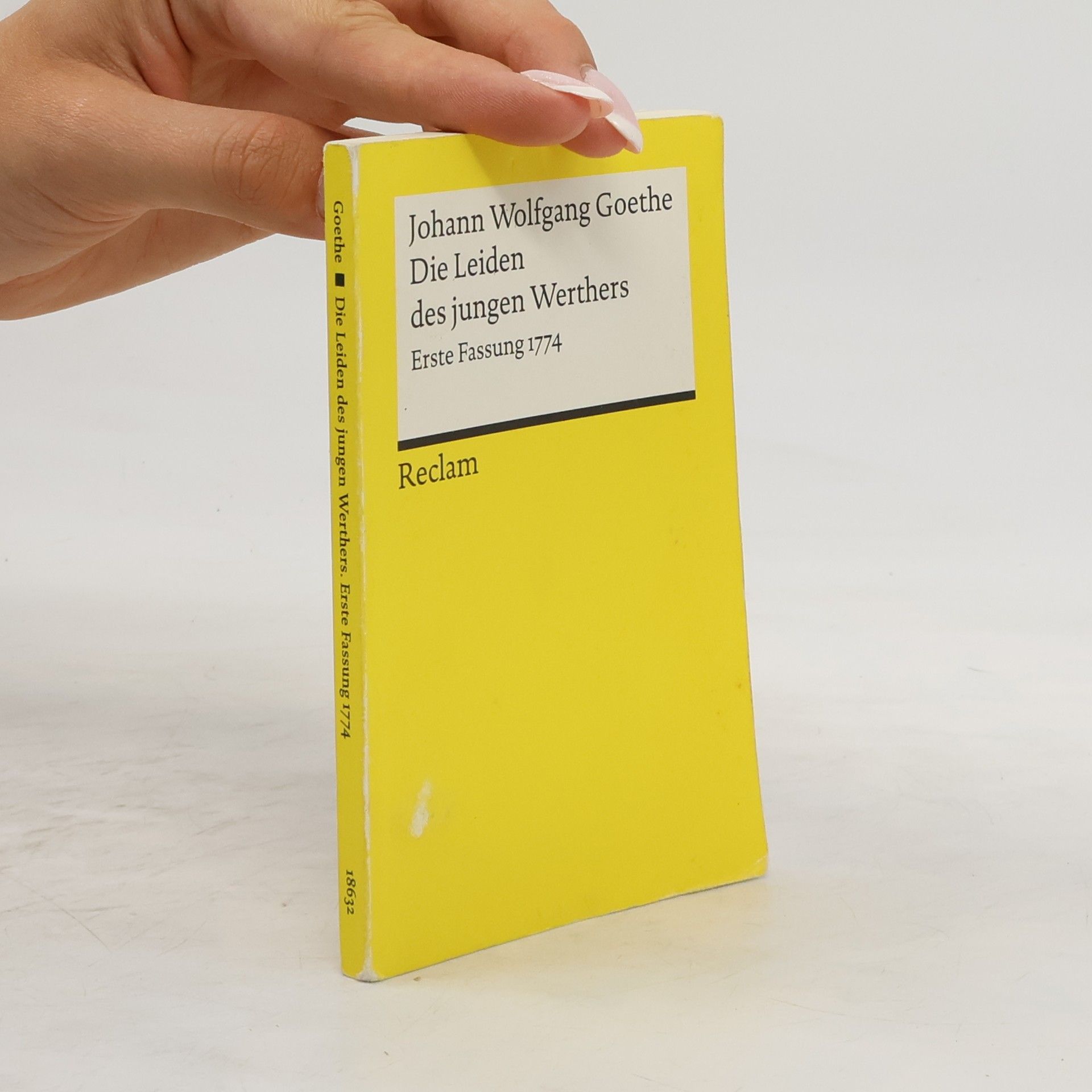 Johann Wolfgang von Goethe Die Leiden des jungen Werthers