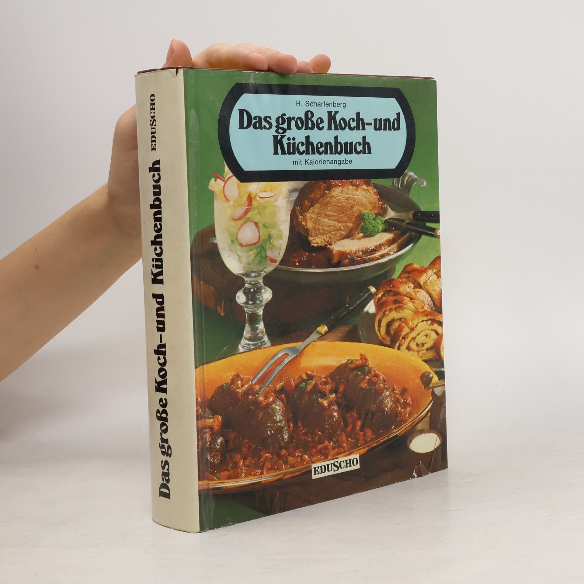 H. Scharfenberg Das große Koch- und Küchenbuch mit Kalorienangabe