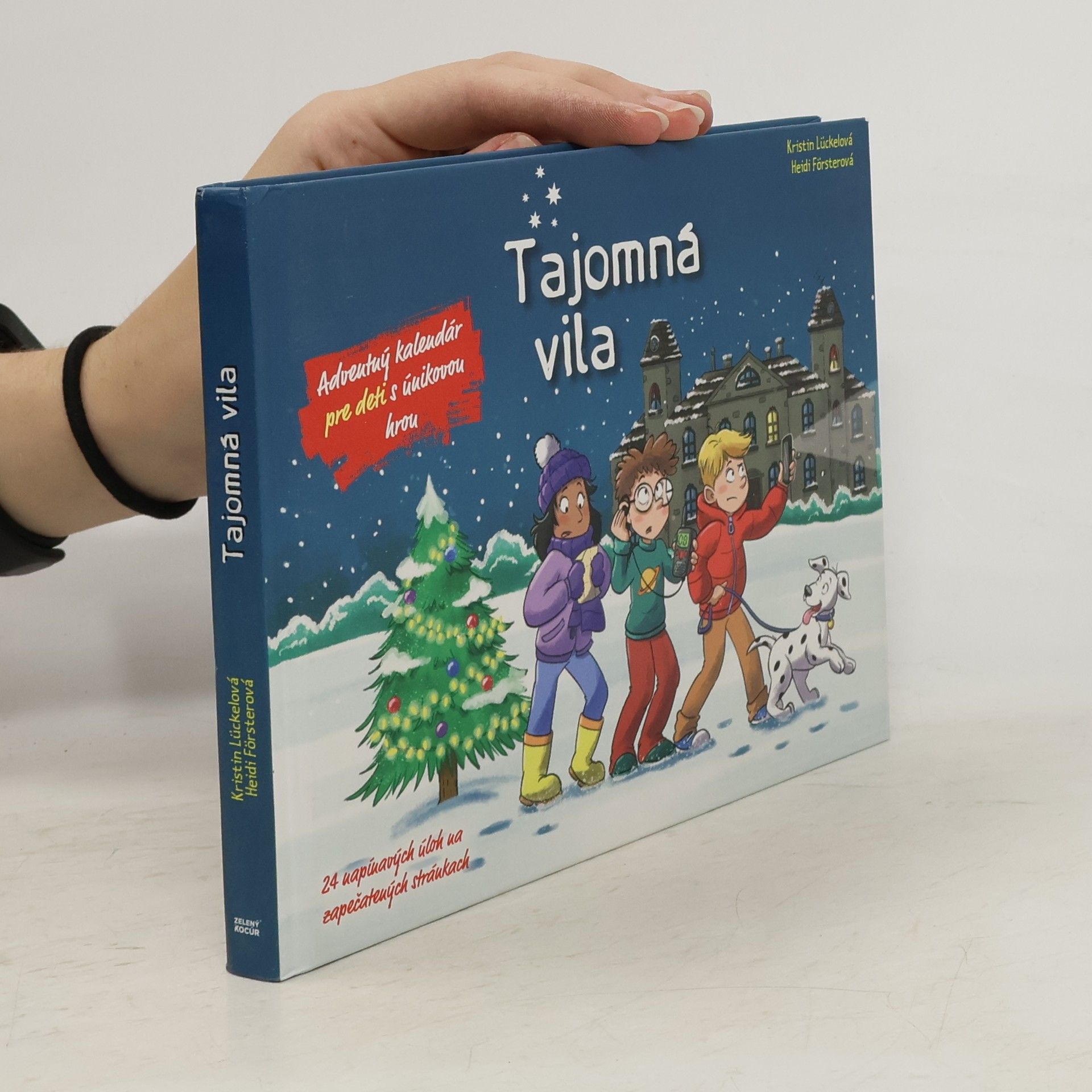 Kristin Lückel Tajomná vila – Adventný kalendár pre deti s únikovou hrou