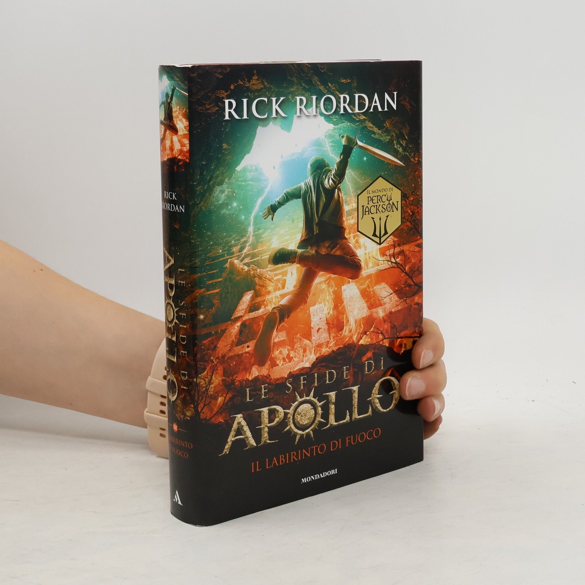 Rick Riordan Le sfide di Apollo. Il labirinto di fuoco