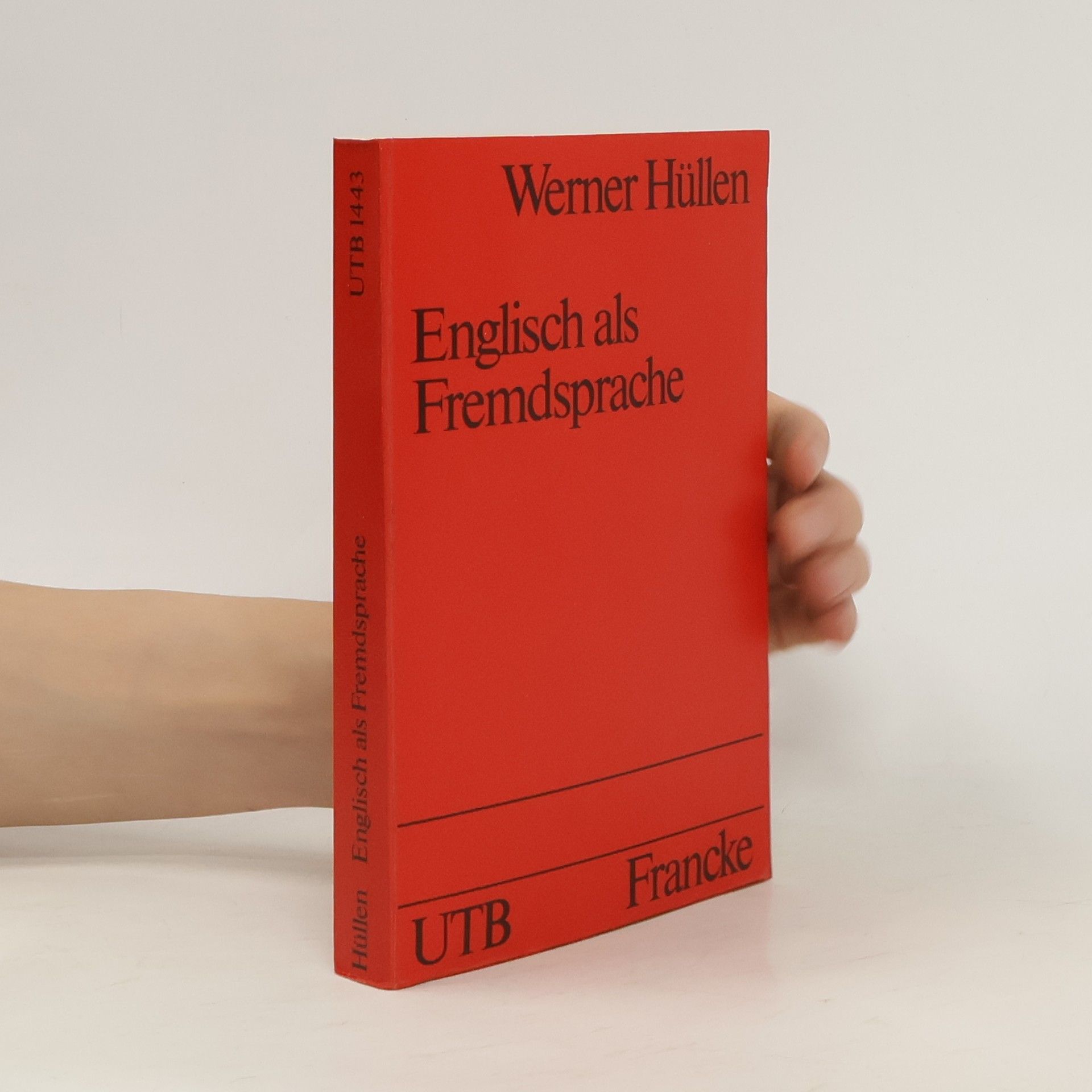 Werner Hüllen Englisch als Fremdsprache