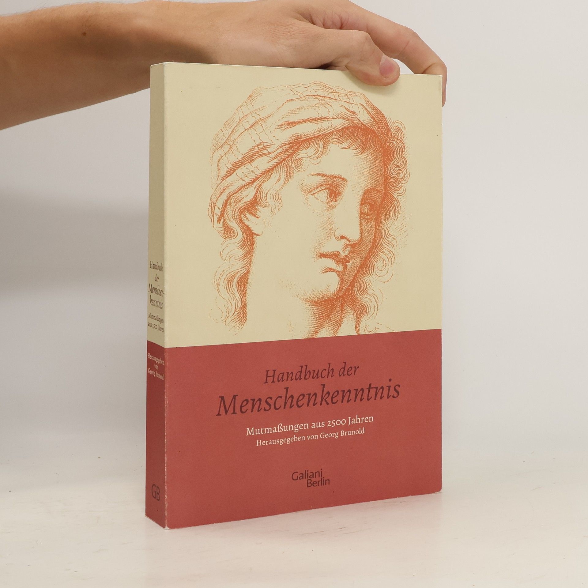 Georg Brunold Handbuch der Menschenkenntnis