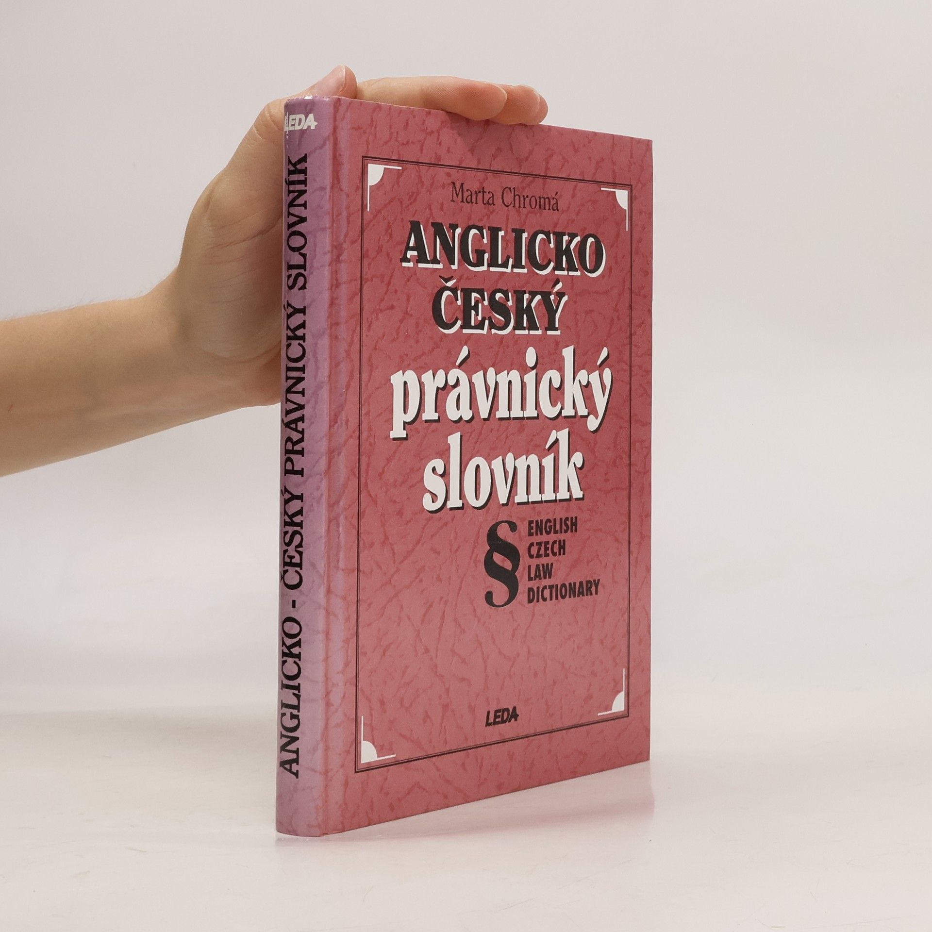 Marta Chromá Anglicko-český právnický slovník