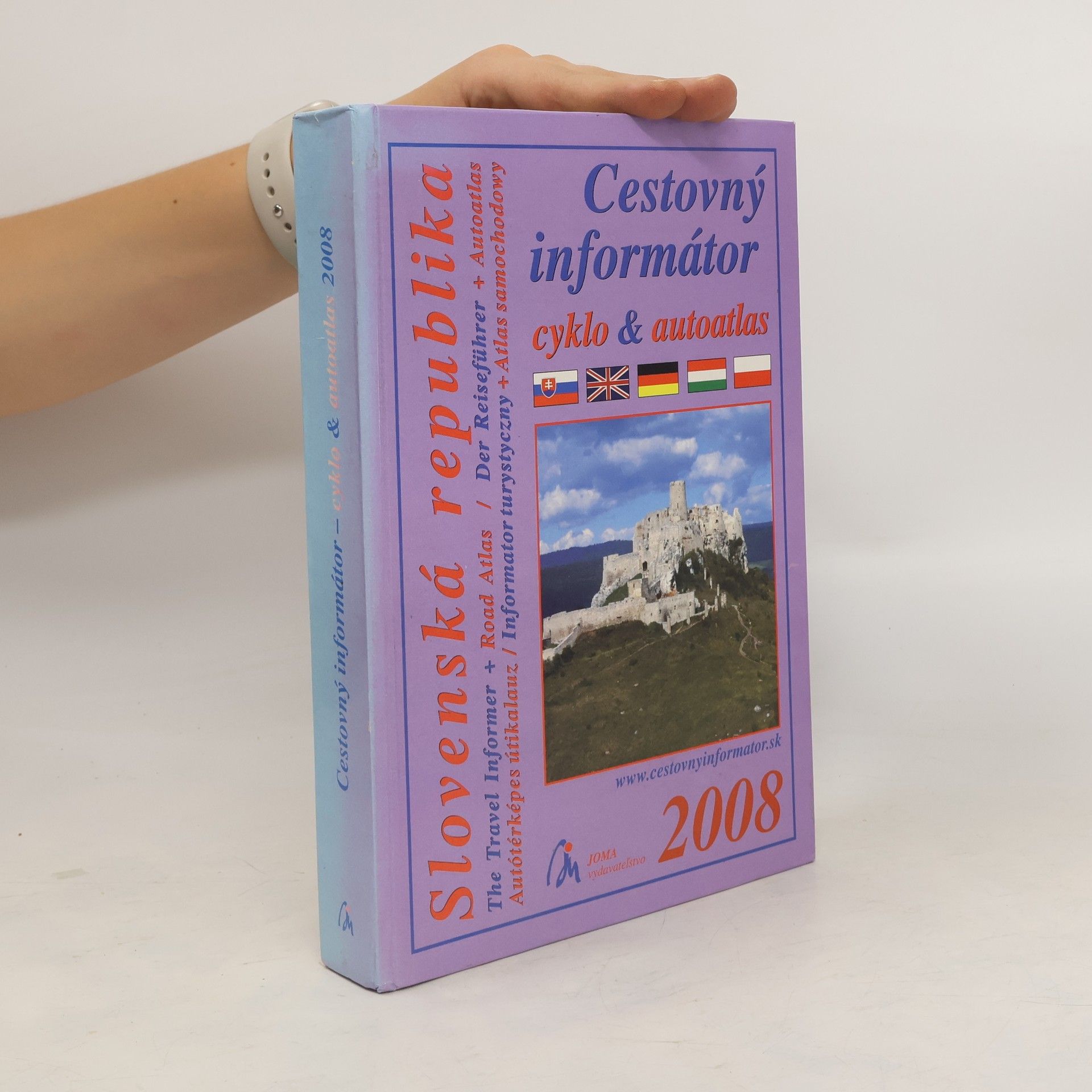 kolektiv Cestovný informátor. Slovenské republika cyklo a autoatlas 2008