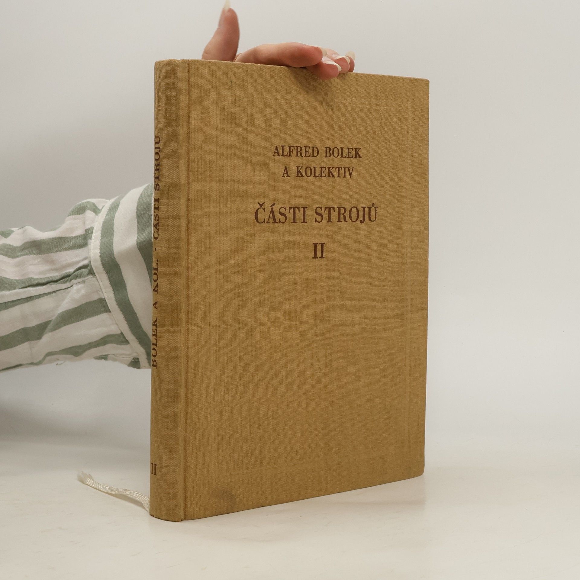Bolek Alfred Části strojů II. Převody a převodová ústrojí.