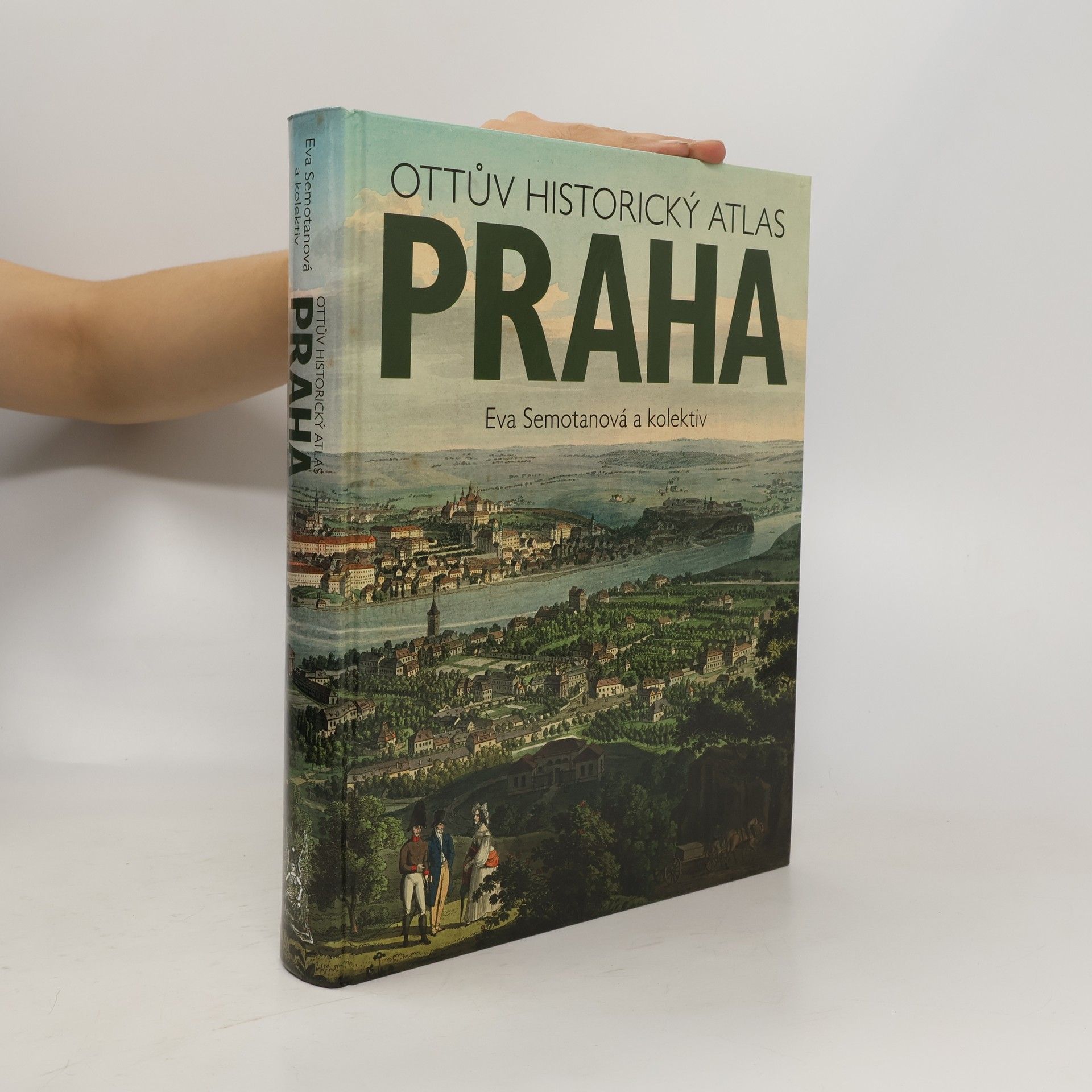 Eva Semotanová Ottův historický atlas. Praha