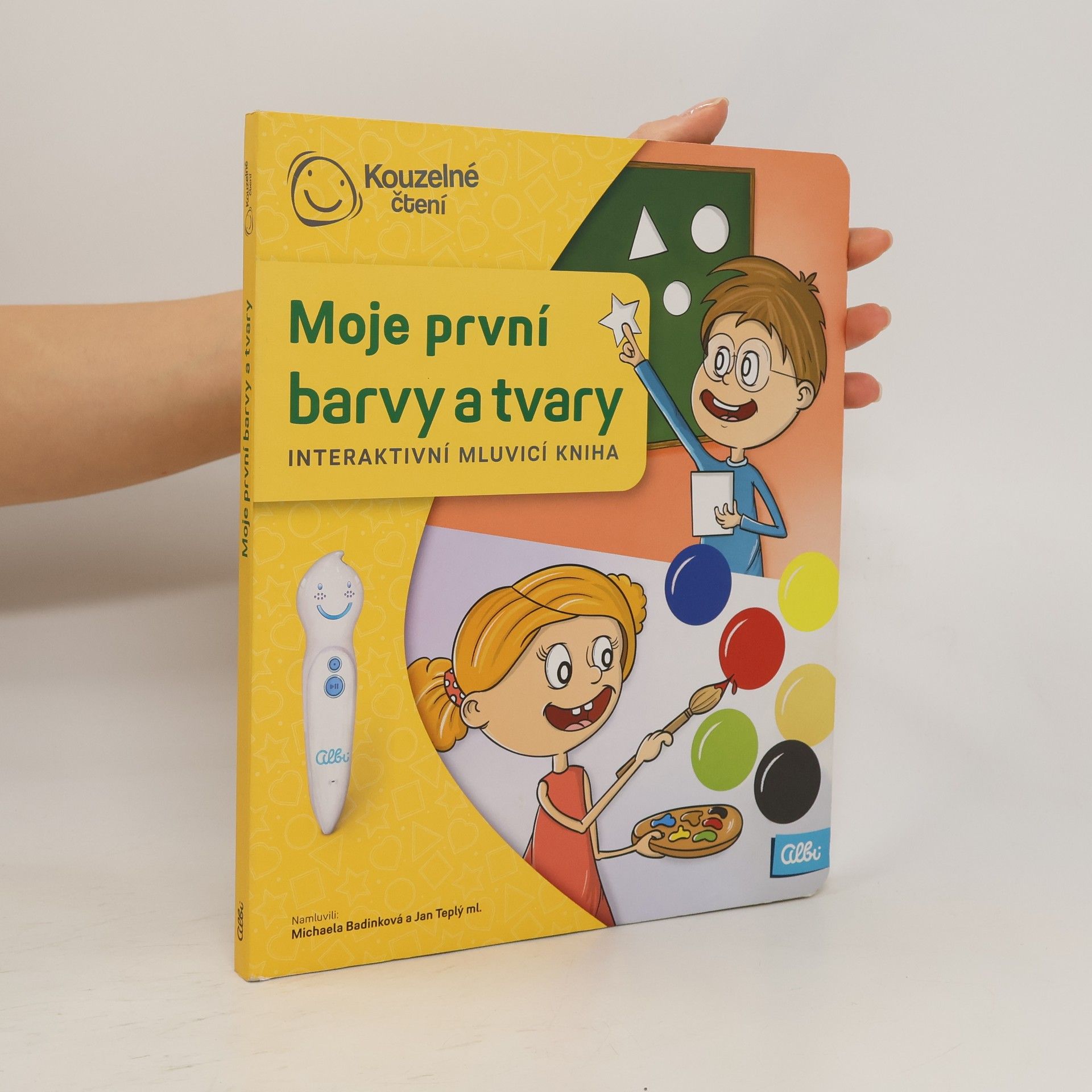 Zuzana Slánská Moje první barvy a tvary. Interaktivní mluvící kniha