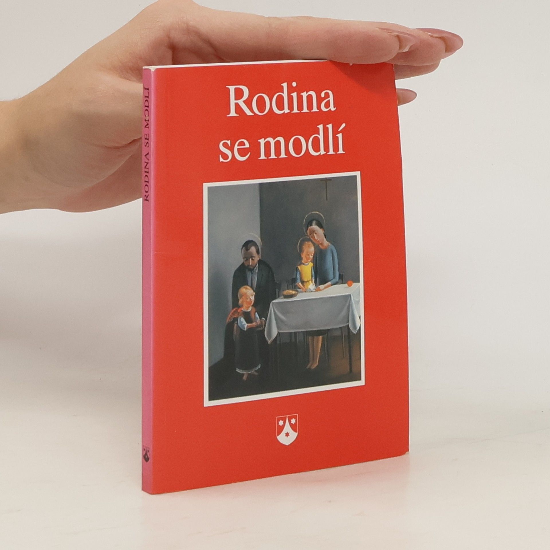 Josef Hrdlička Rodina se modlí