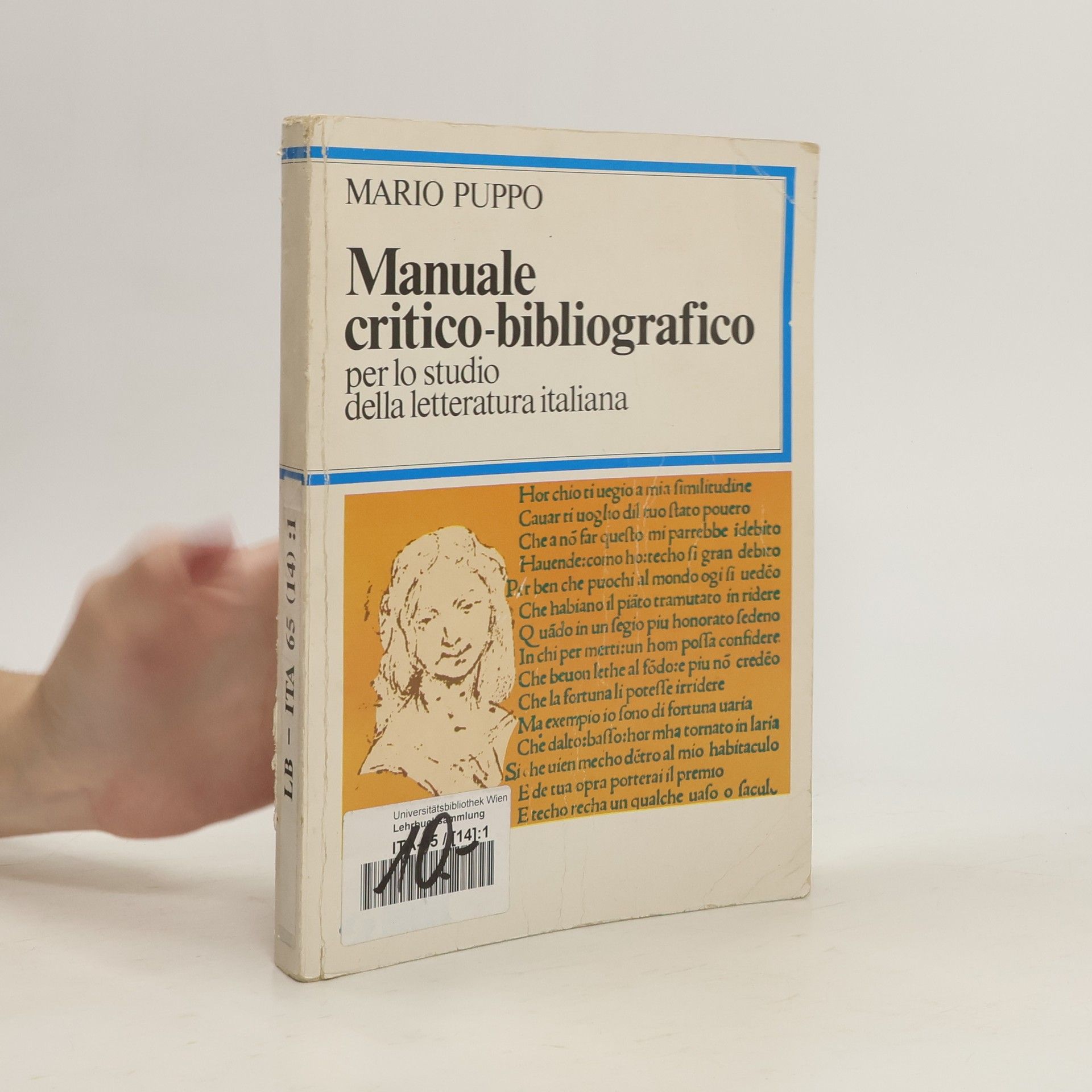 Mario Puppo Manuale critico-bibliografico per lo studio della letteratura italiana