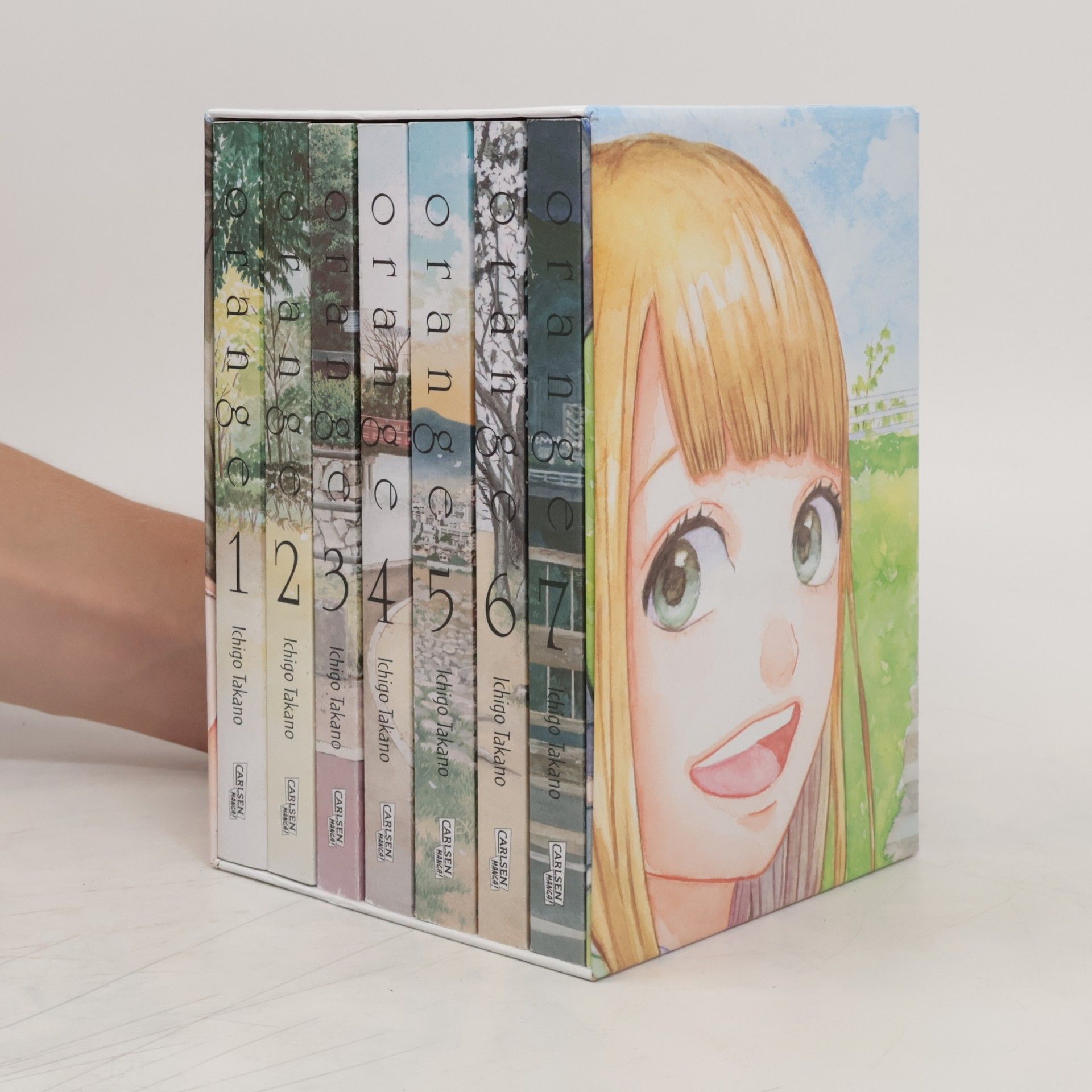 Ichigo Takano Orange. Bände 1-7 im Sammelschuber