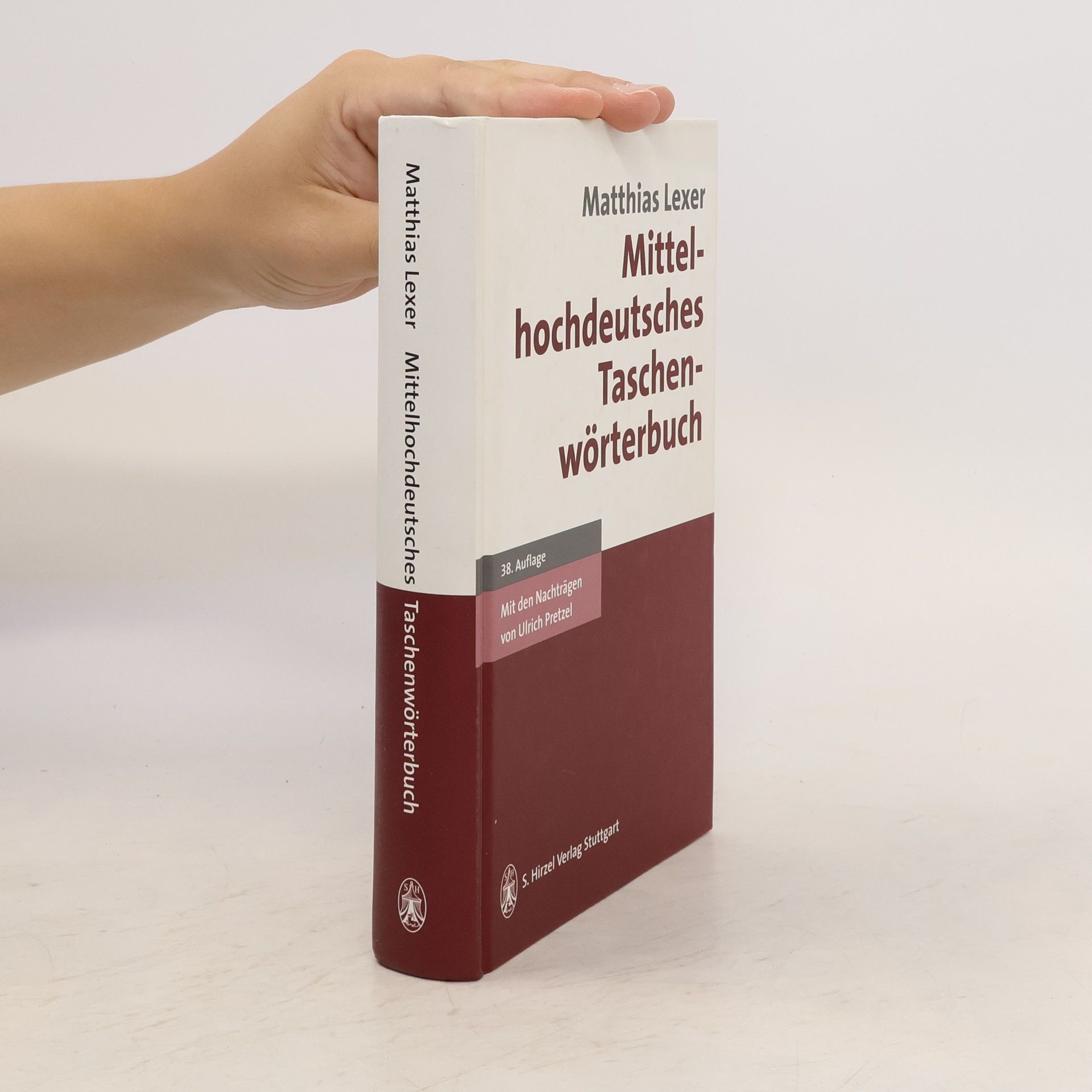 Matthias Lexer Mittelhochdeutsches Taschenwörterbuch