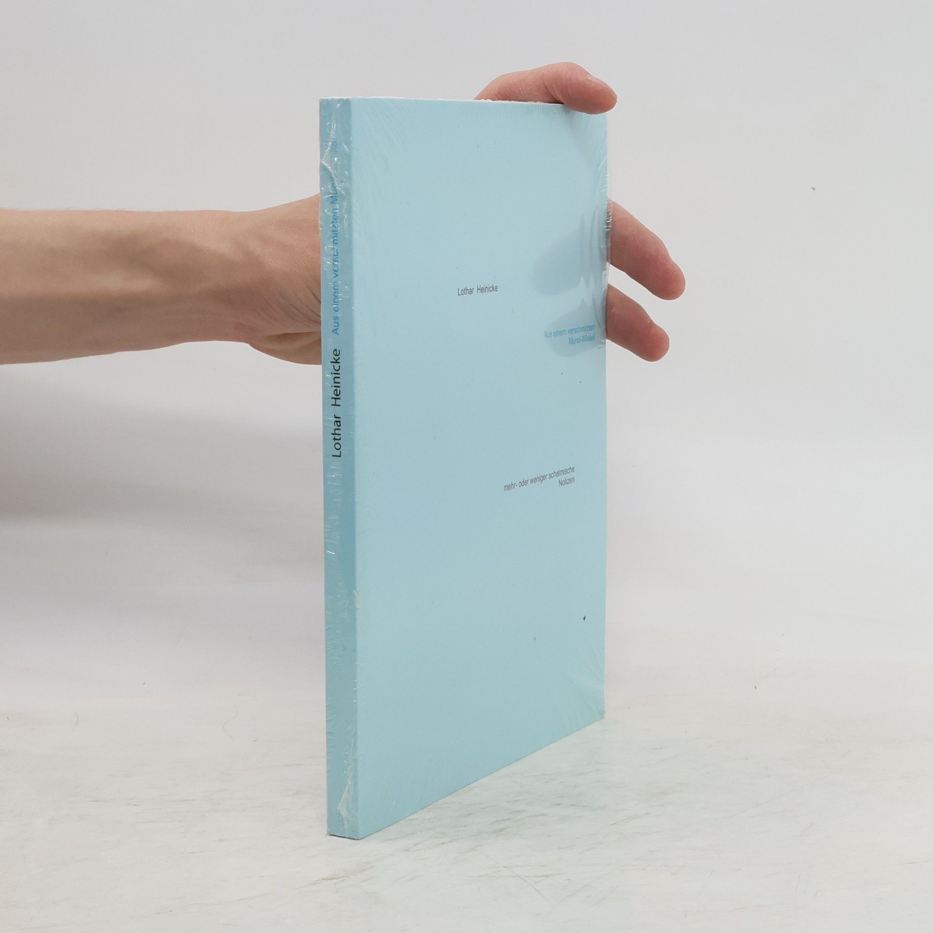 Lothar Heinicke Aus einem verschmitzten Mund-Winkel