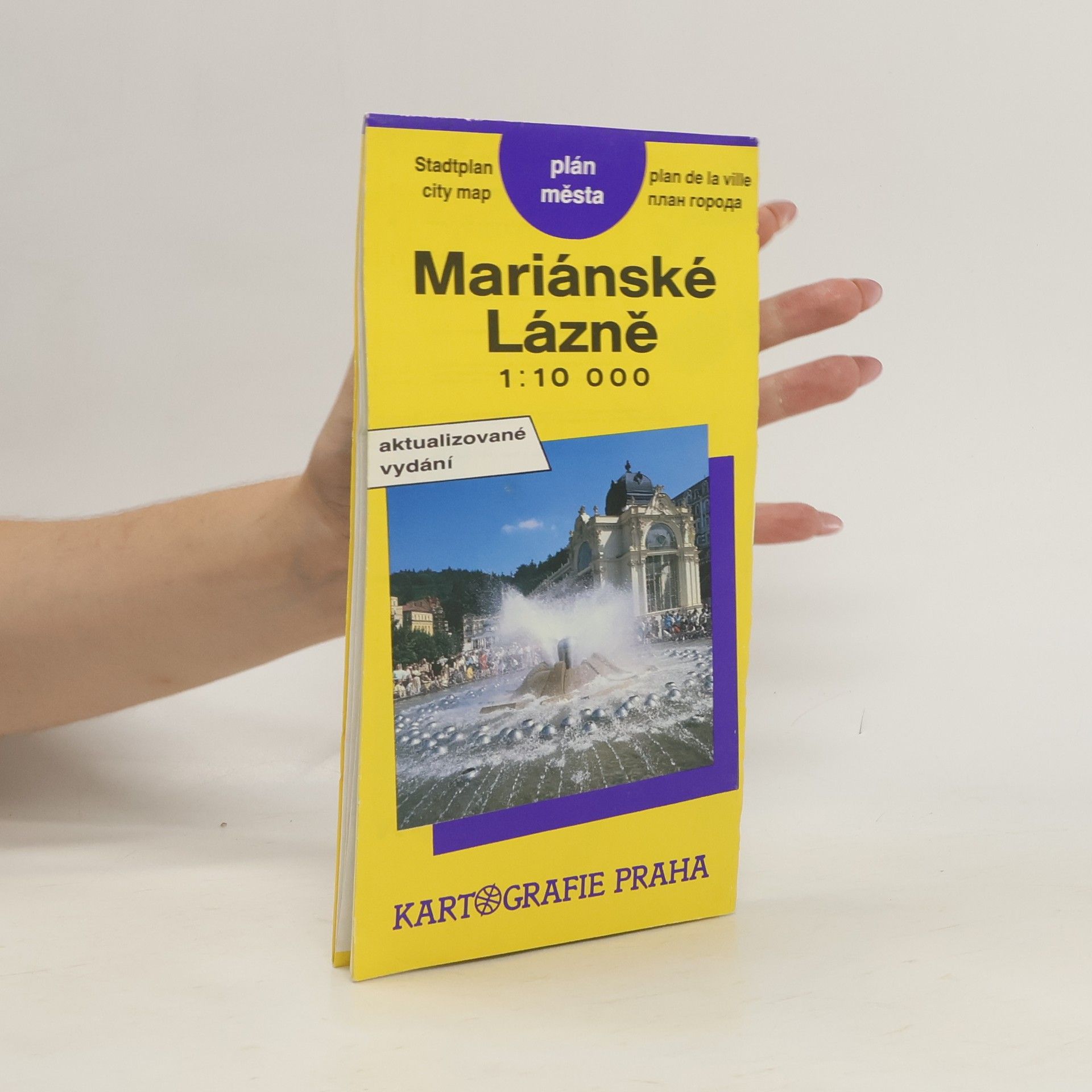 František Skácelík Mariánské Lázně plán města