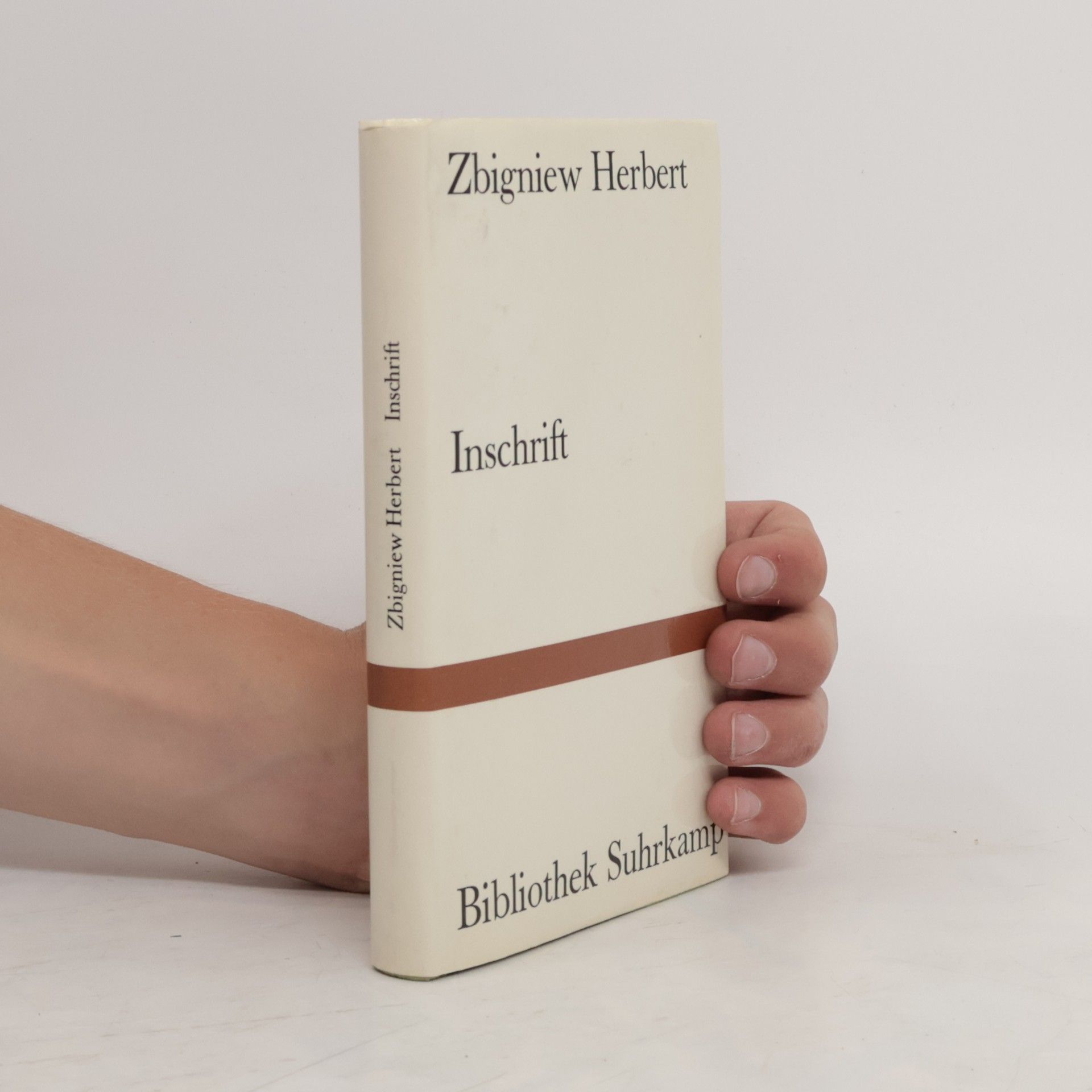 Zbigniew Herbert Inschrift