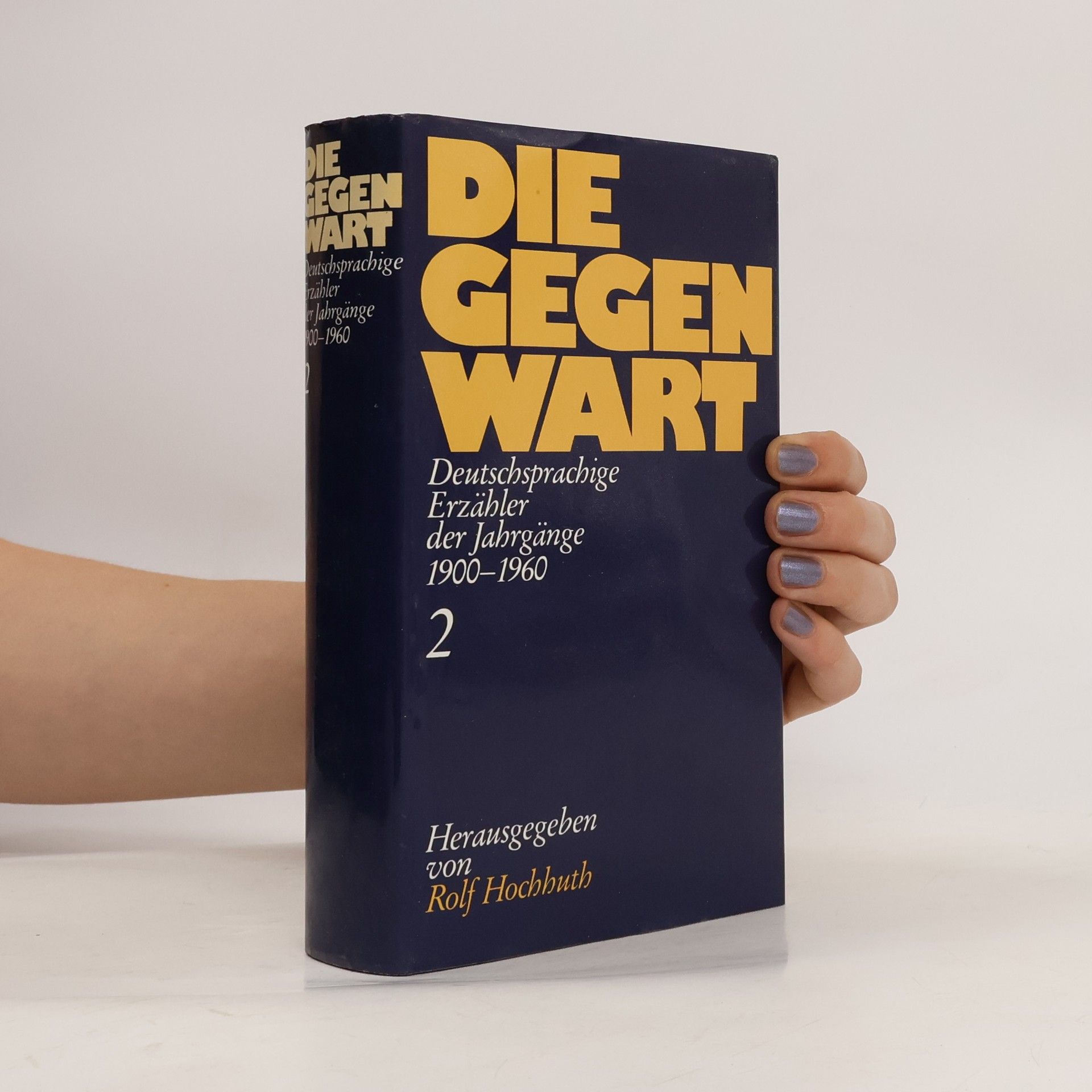 Rolf Hochhuth Die Gegenwart 2