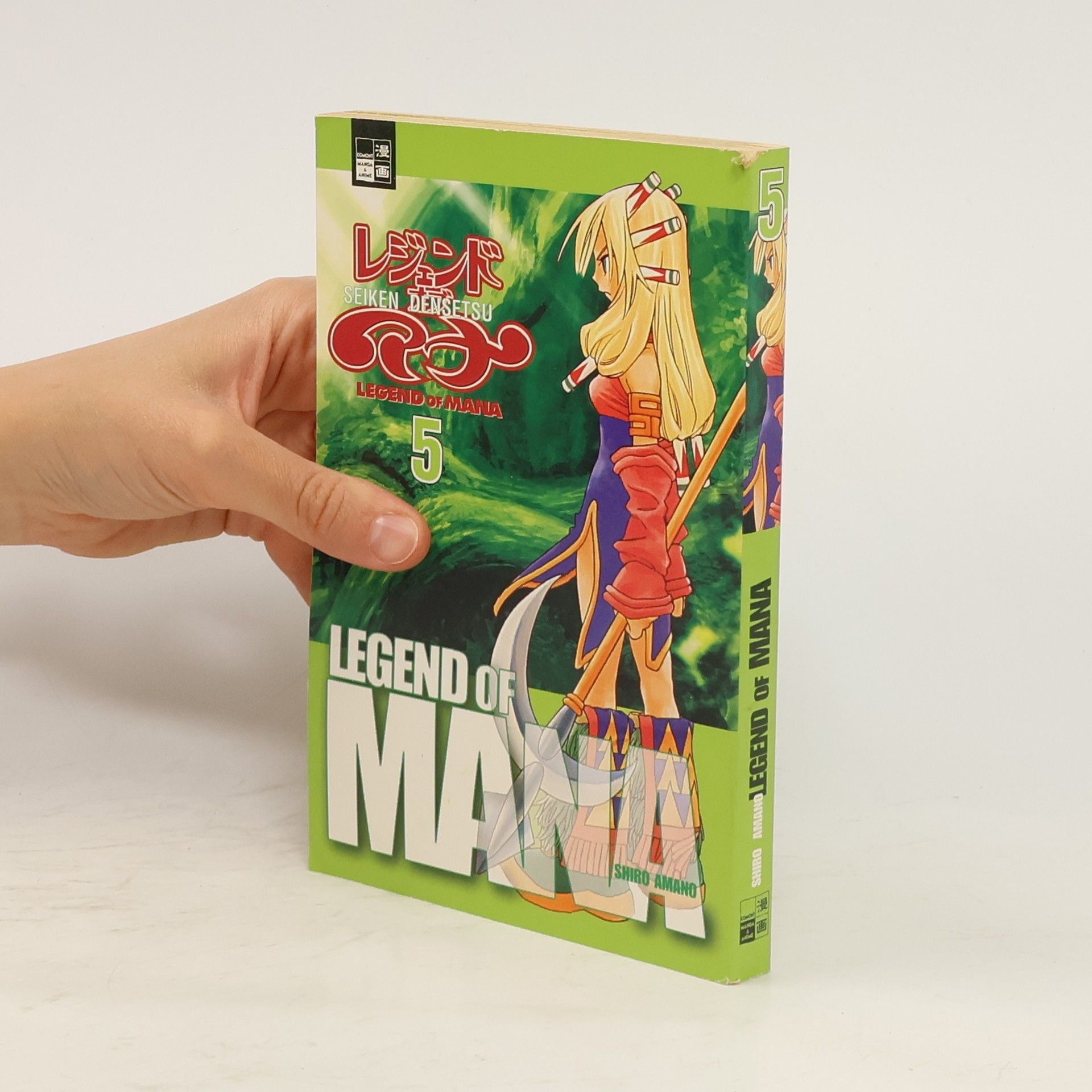 Shiro Amano Legend of Mana. Bd.5. Comic-Adaption zum Konsolenspiel 'Seiken Denetsu' .