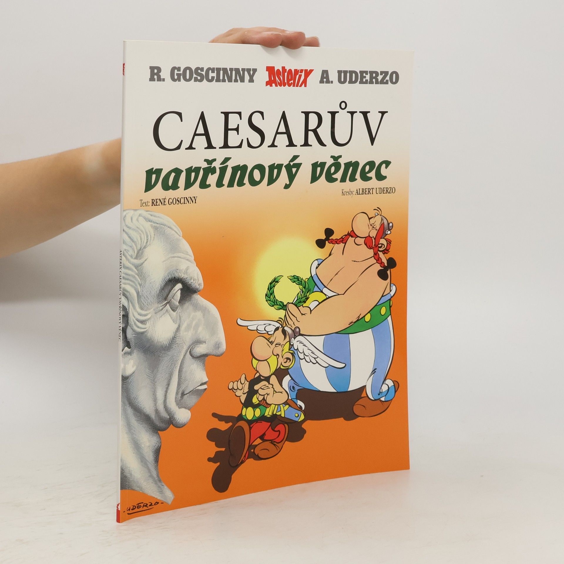 René Goscinny Asterix a Caesarův vavřínový věnec