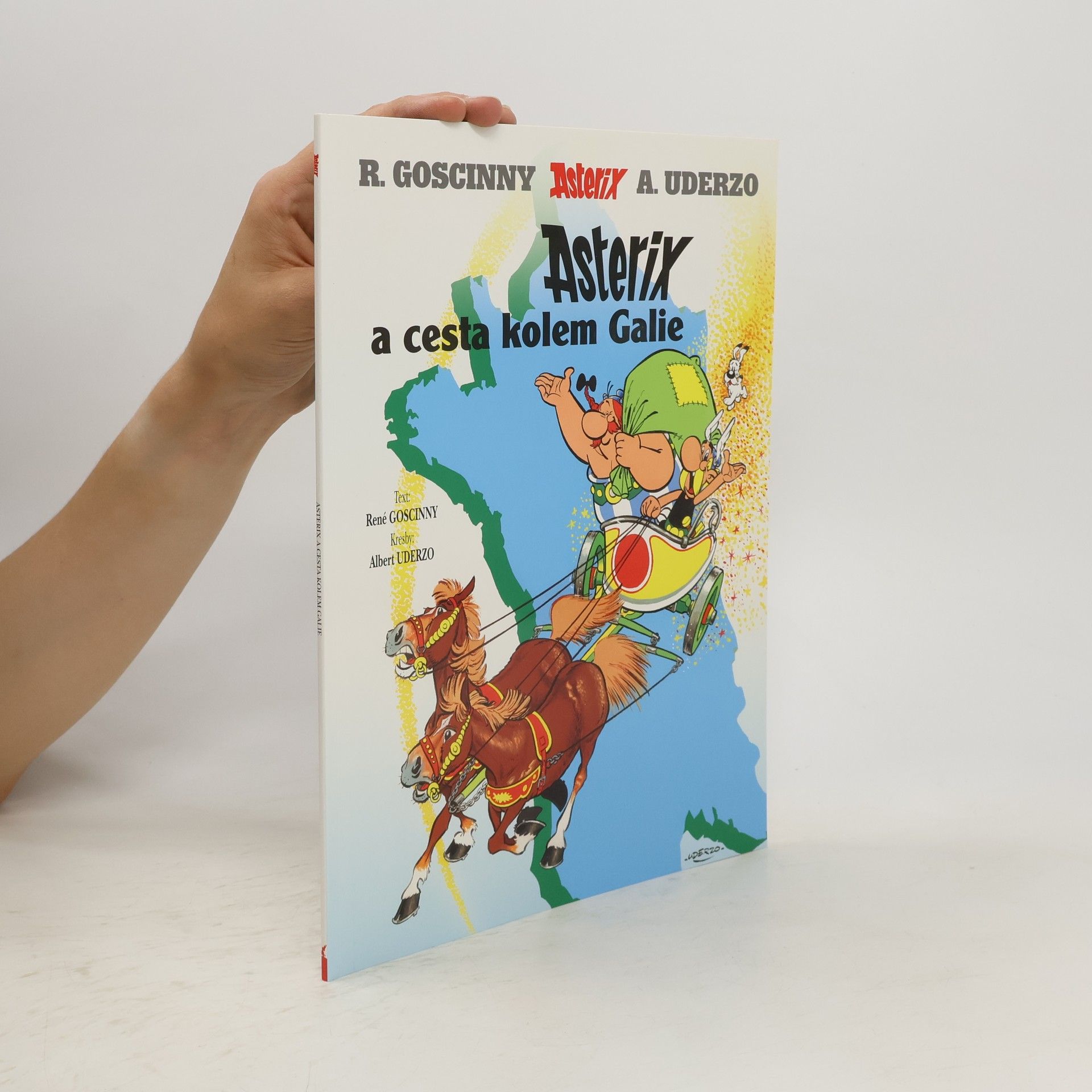 René Goscinny Asterix a cesta kolem Galie