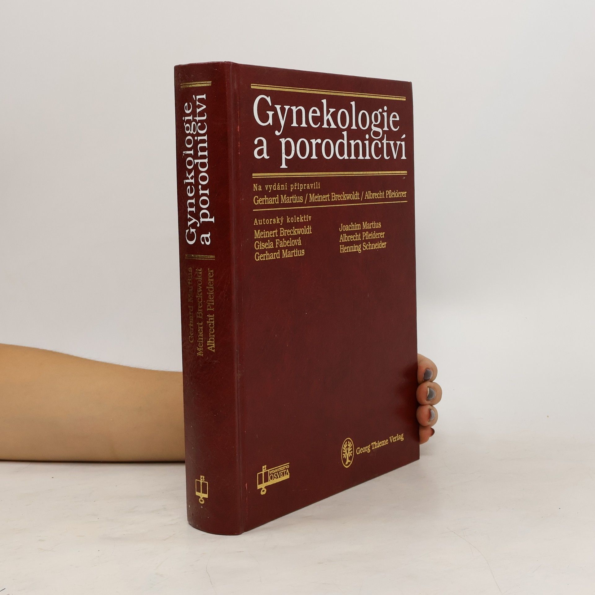 Gerhard Martius Gynekologie a porodnictví