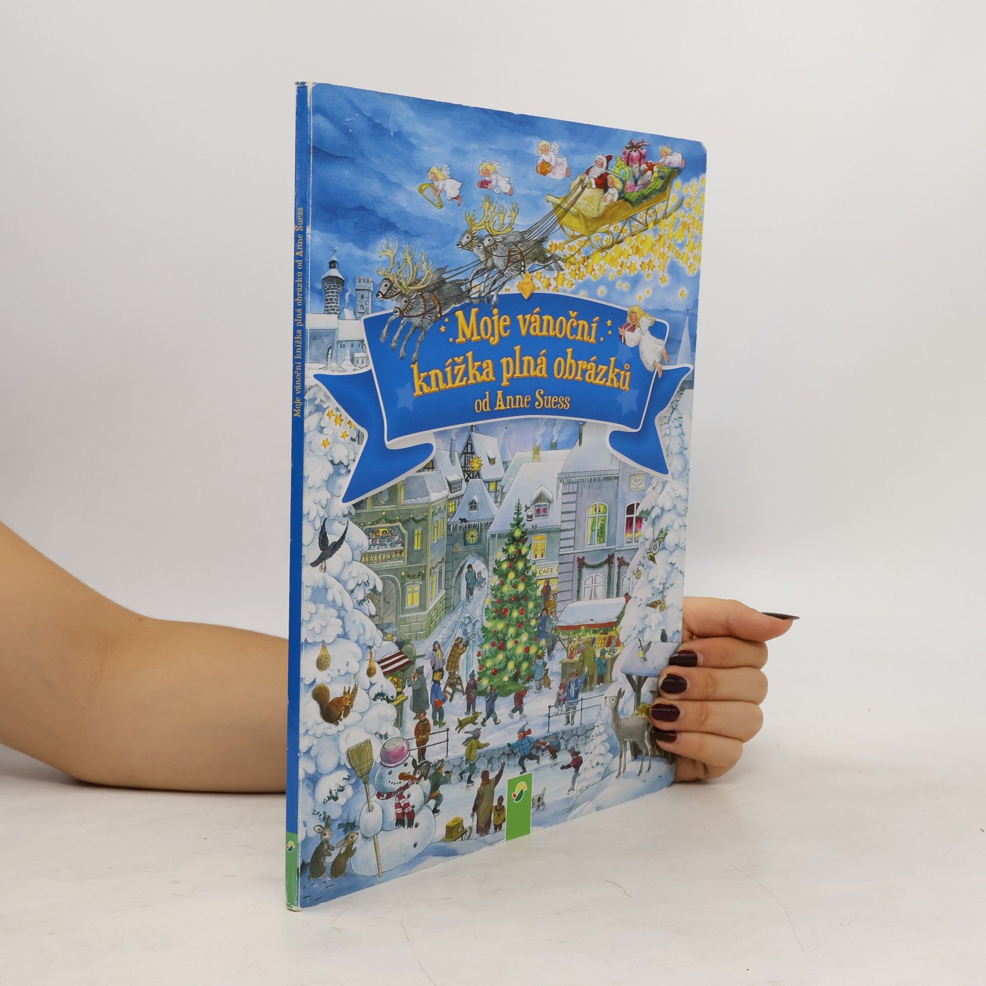 Anne Suess Moje vánoční knížka plná obrázků