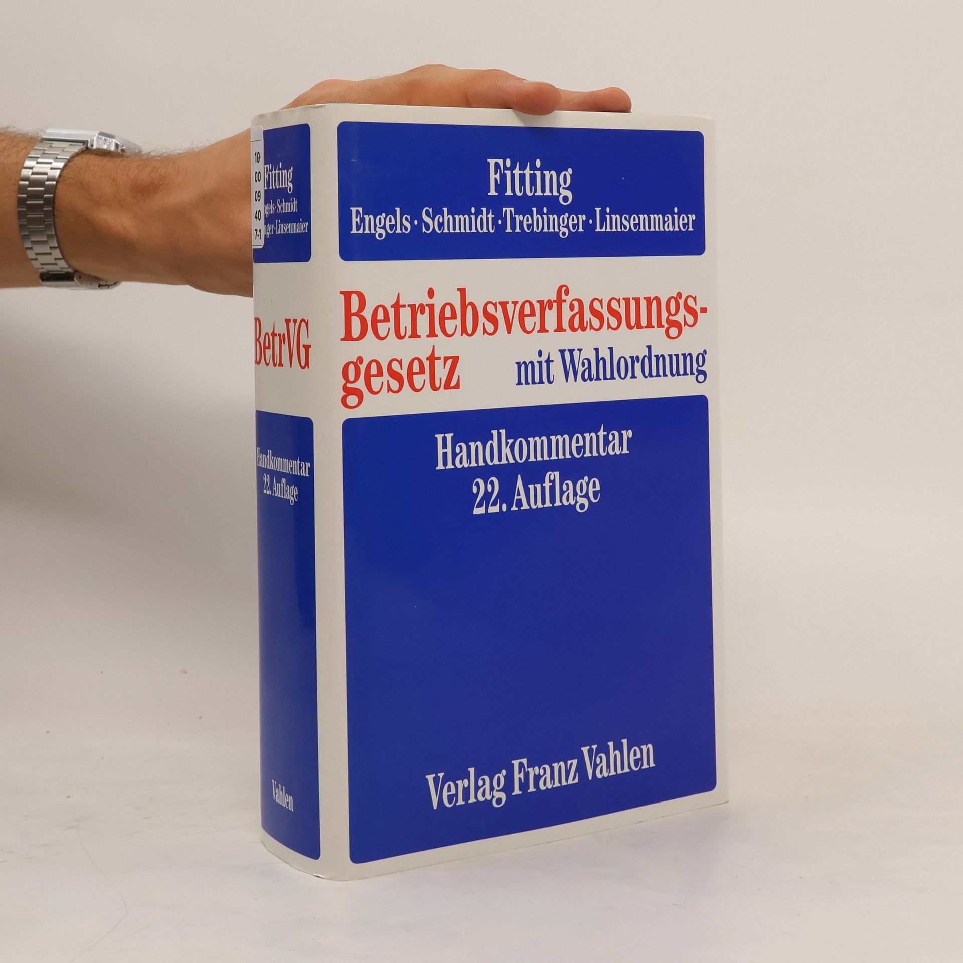 Karl Fitting Betriebsverfassungsgesetz