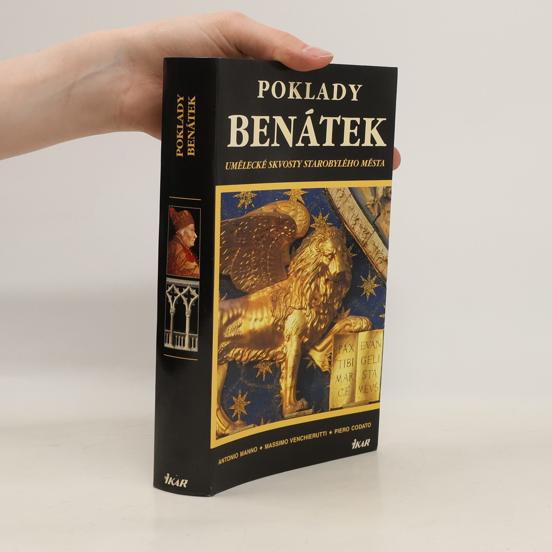 Antonio Manno Poklady Benátek, umělecké skvosty starobylého města
