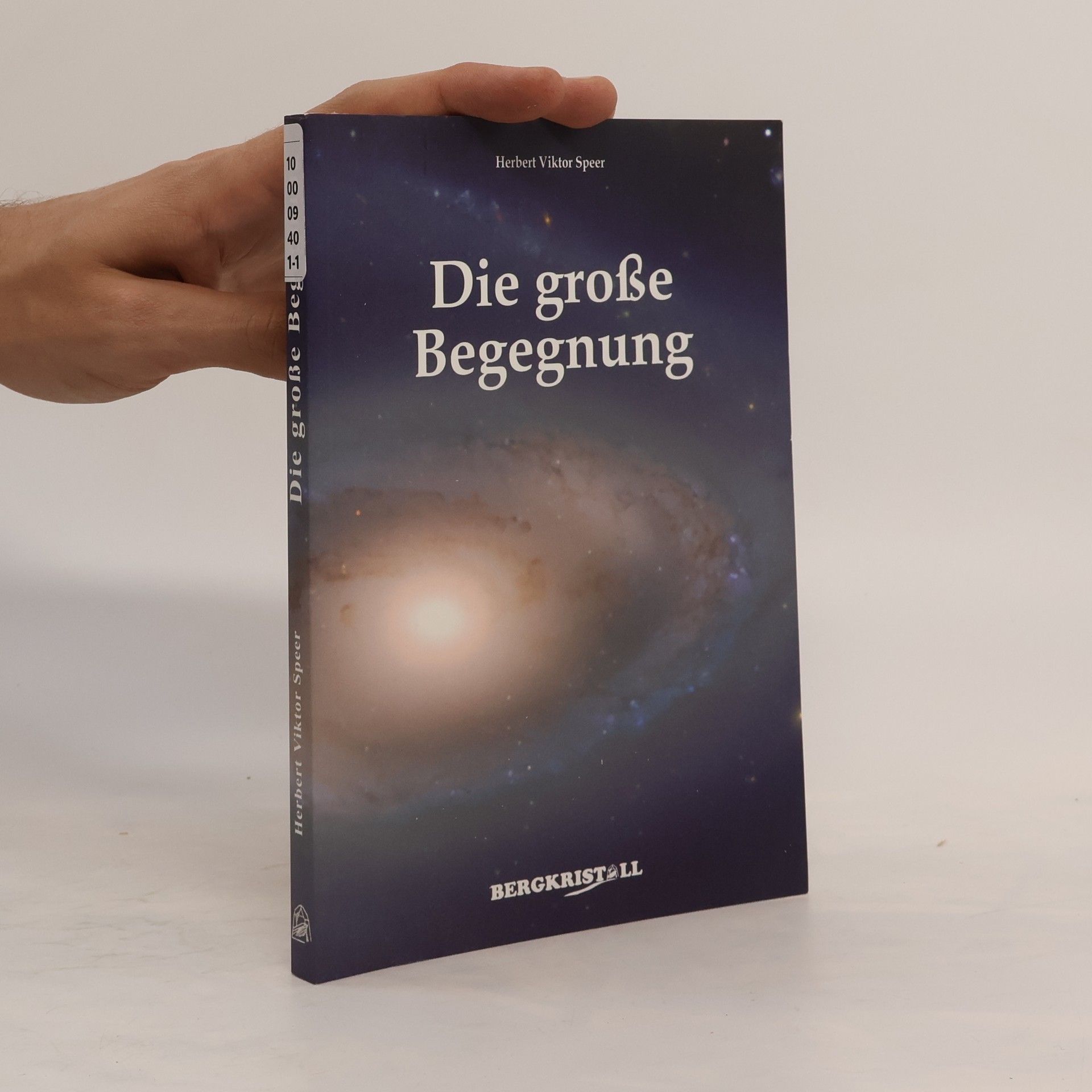 Herbert Victor Speer Die große Begegnung