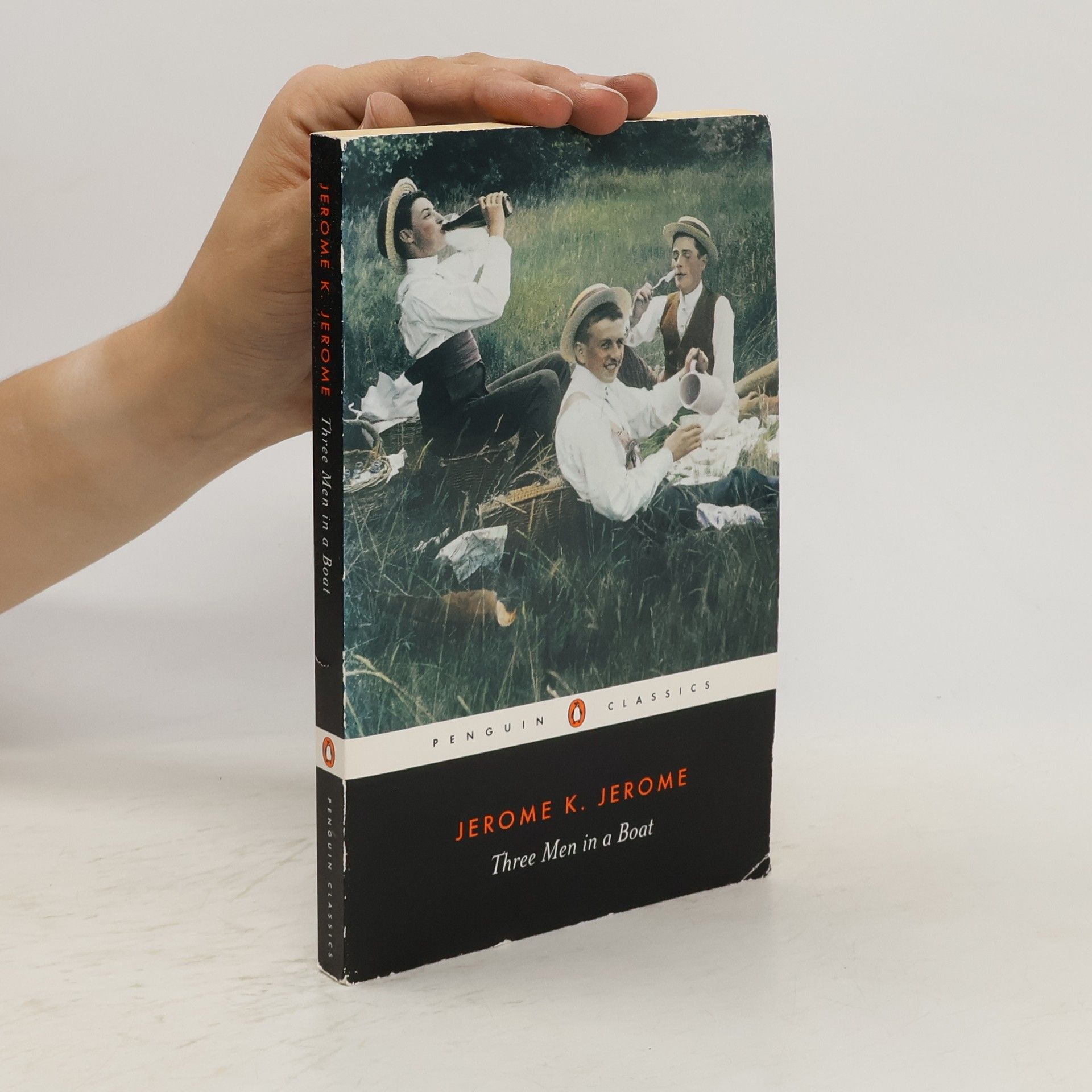 Jerome Klapka Jerome Three Men in a Boat. Drei Mann in einem Boot, ganz zu schweigen vom Hund, englische Ausgabe